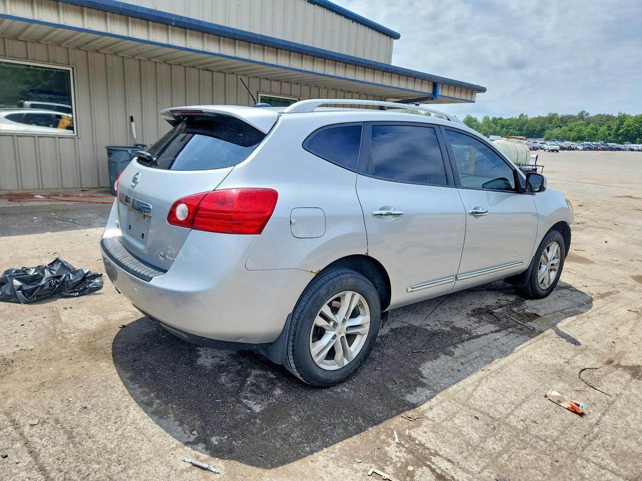 2013 Nissan Rogue S Серебряный vin: JN8AS5MV4DW614977