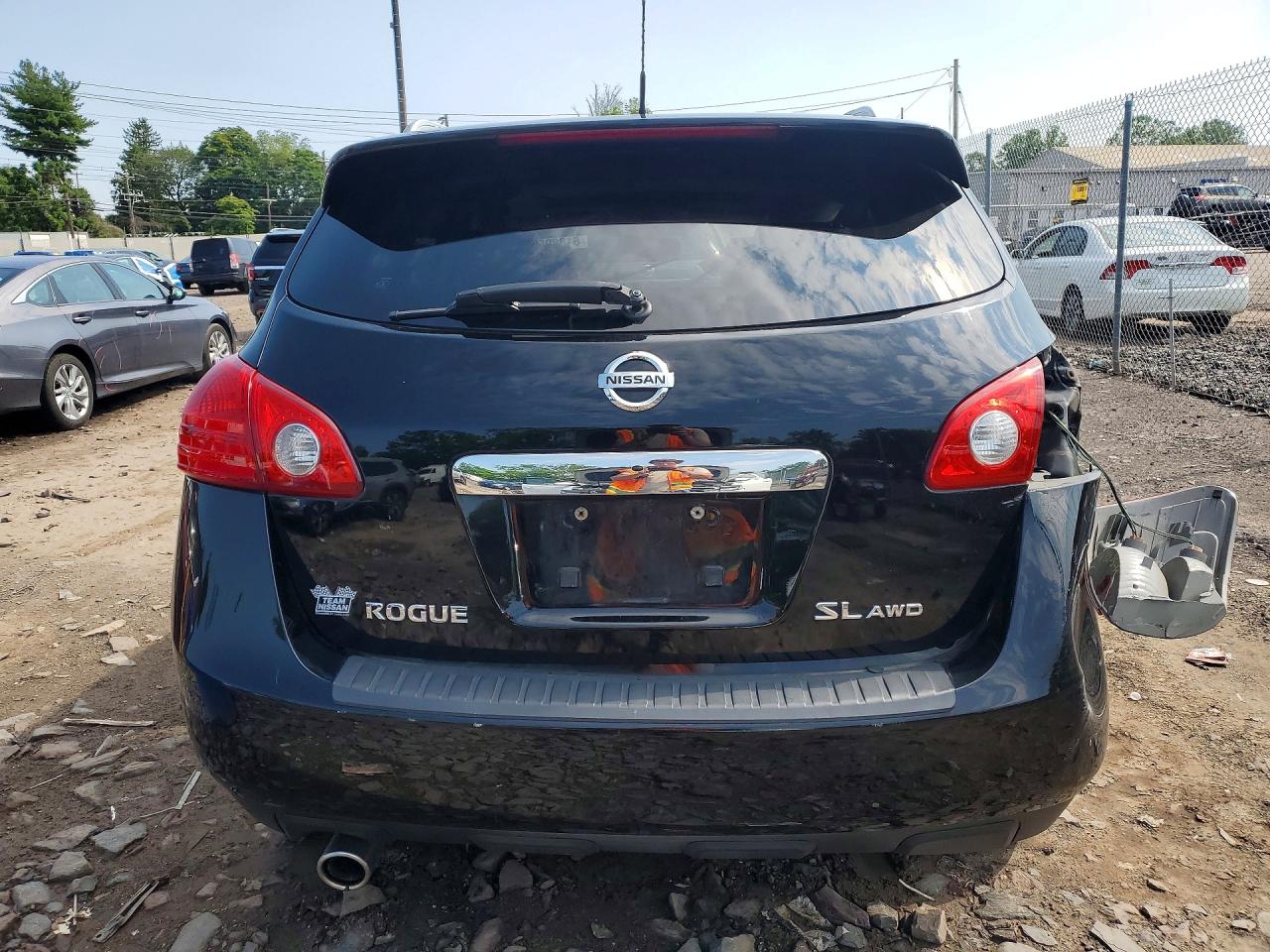 2013 Nissan Rogue S Black vin: JN8AS5MV4DW621881