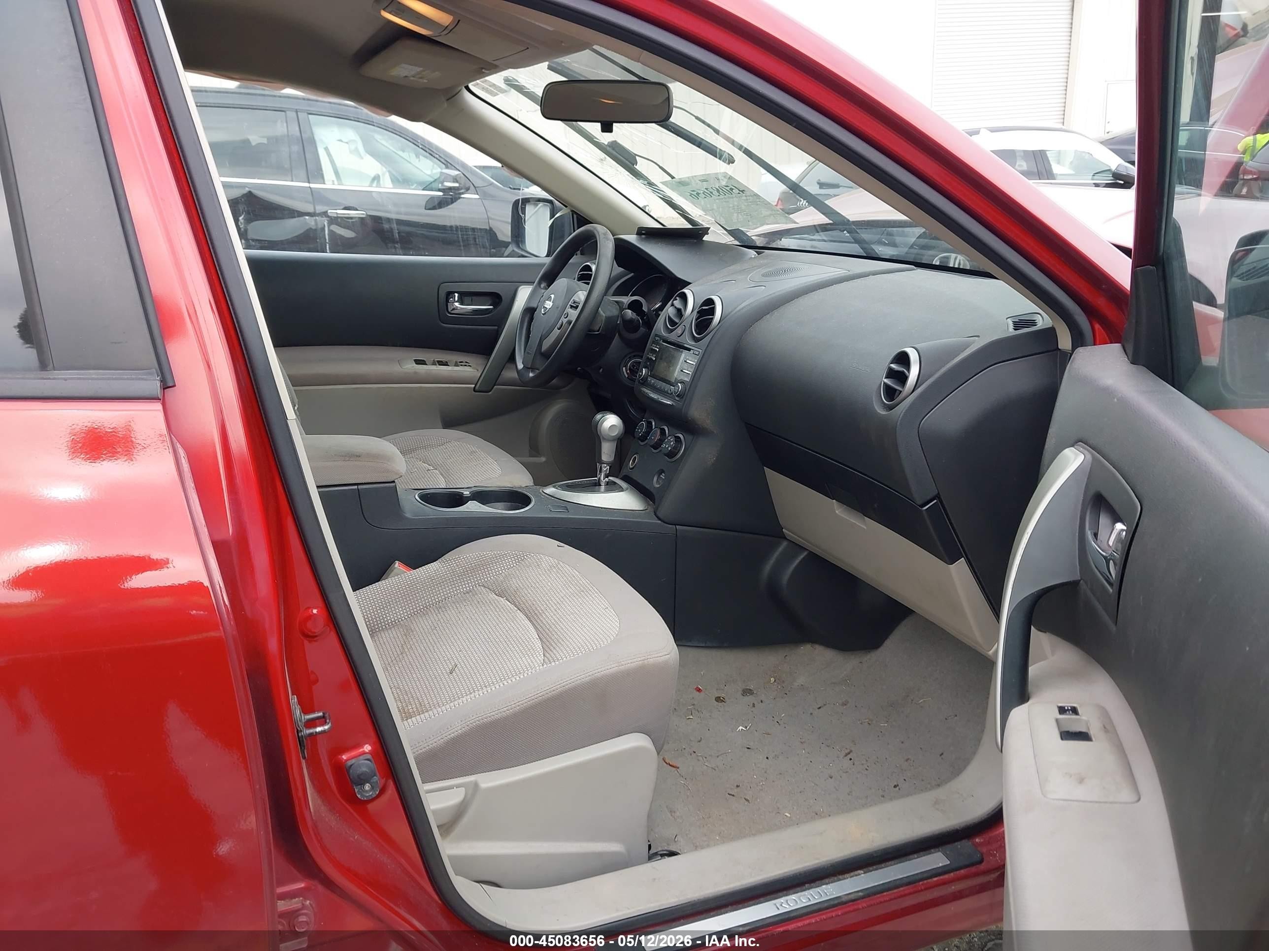 2013 Nissan Rogue Sv Red vin: JN8AS5MV4DW621931