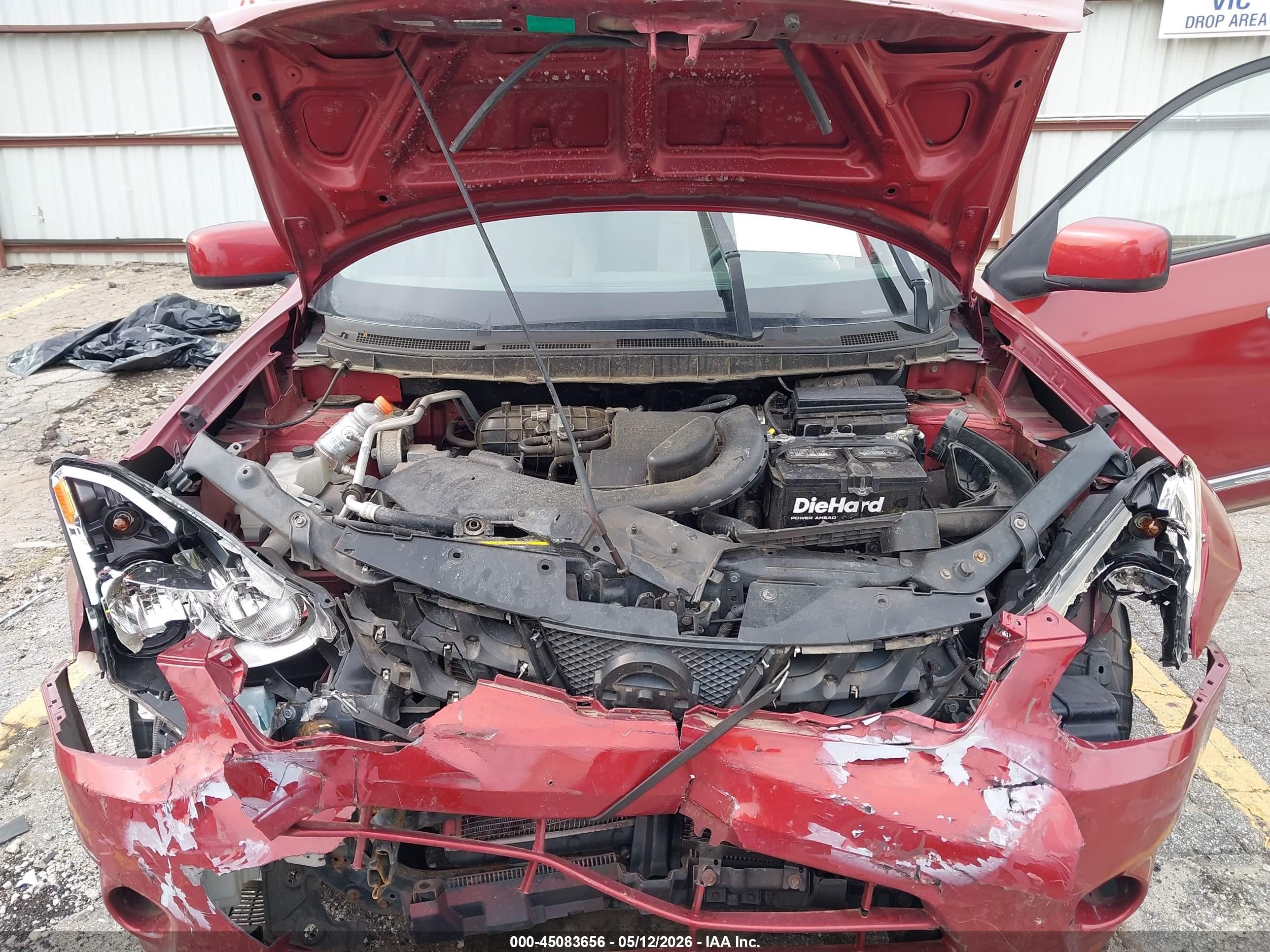 2013 Nissan Rogue Sv Red vin: JN8AS5MV4DW621931