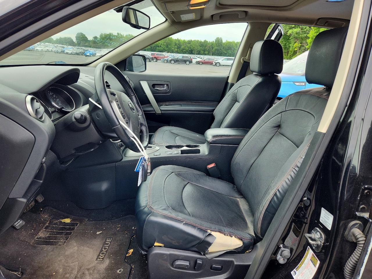 2013 Nissan Rogue S Black vin: JN8AS5MV4DW623176