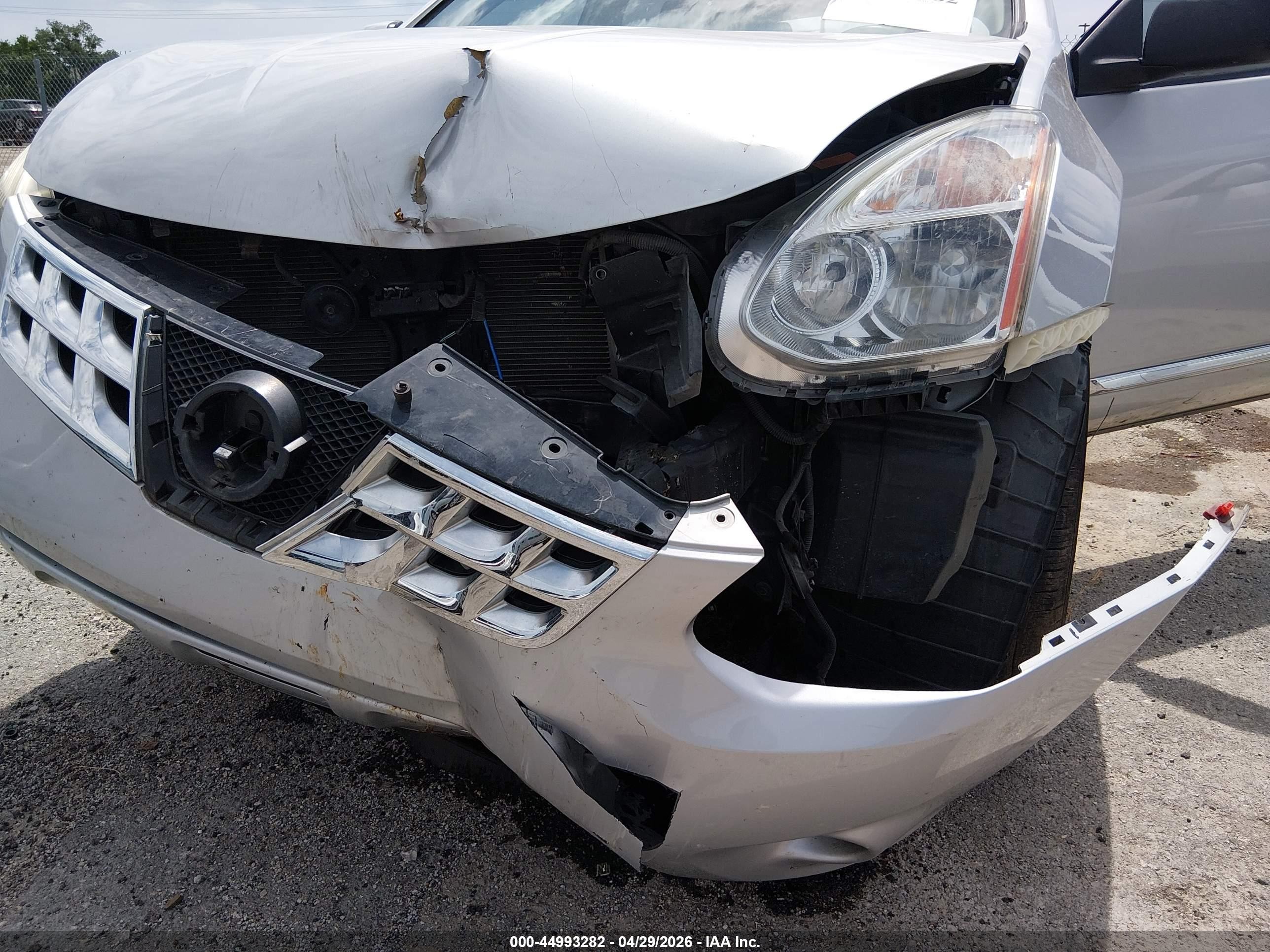 2013 Nissan Rogue Sv W/sl Pkg Silver vin: JN8AS5MV4DW625025