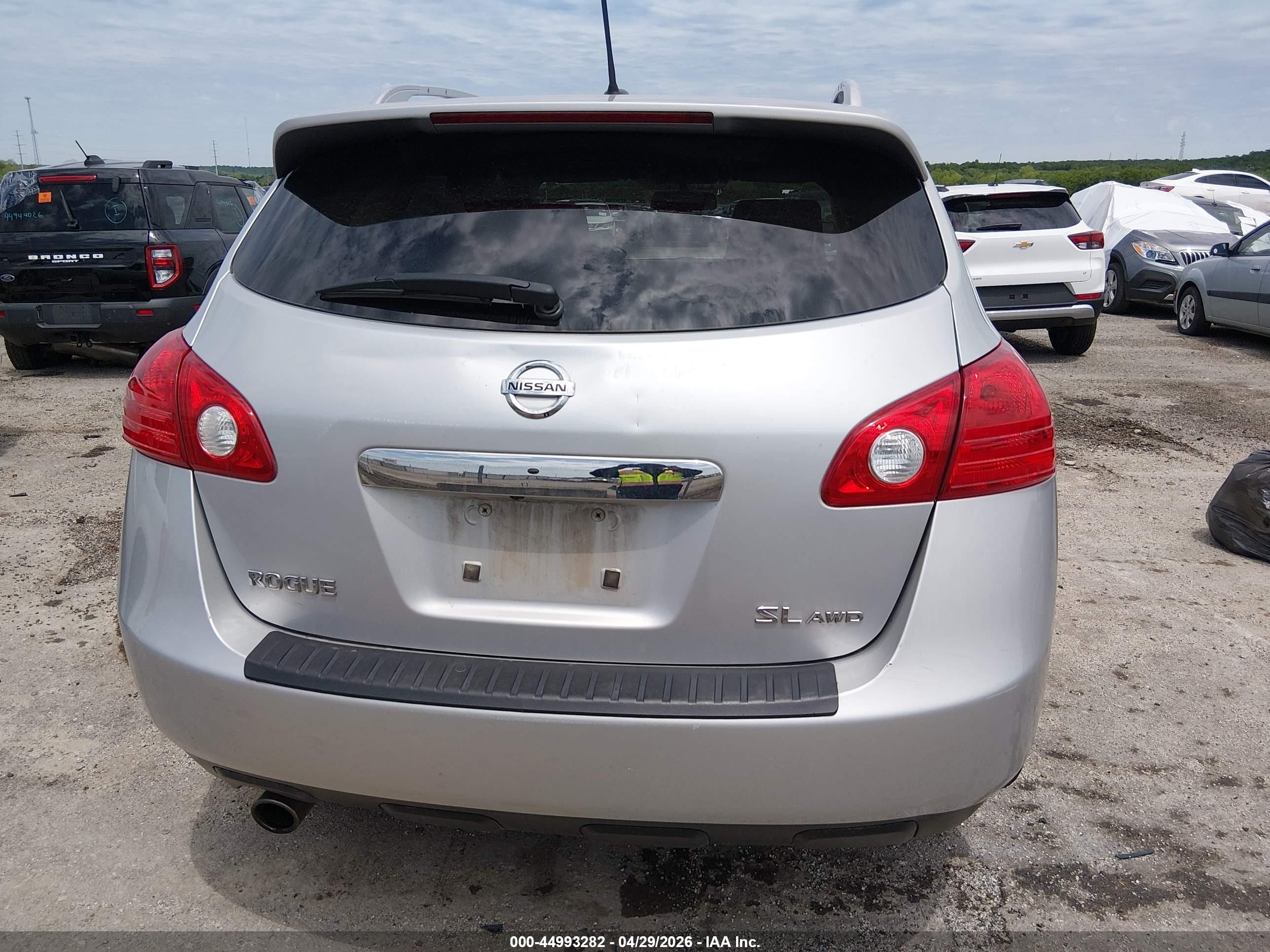 2013 Nissan Rogue Sv W/sl Pkg Silver vin: JN8AS5MV4DW625025
