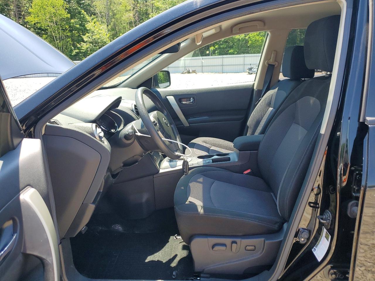 2013 Nissan Rogue S Black vin: JN8AS5MV4DW629592