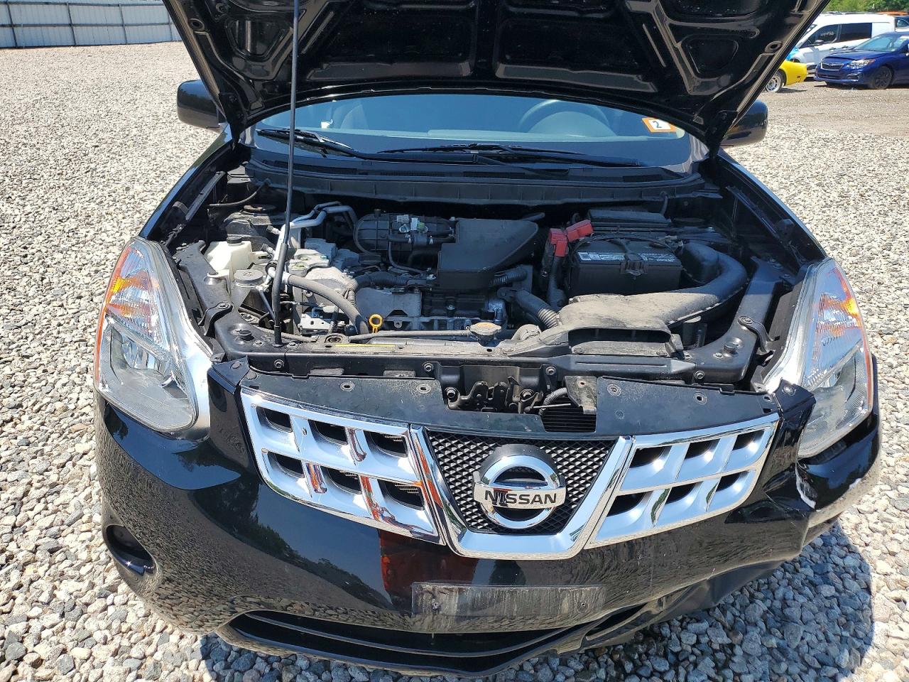 2013 Nissan Rogue S Black vin: JN8AS5MV4DW629592