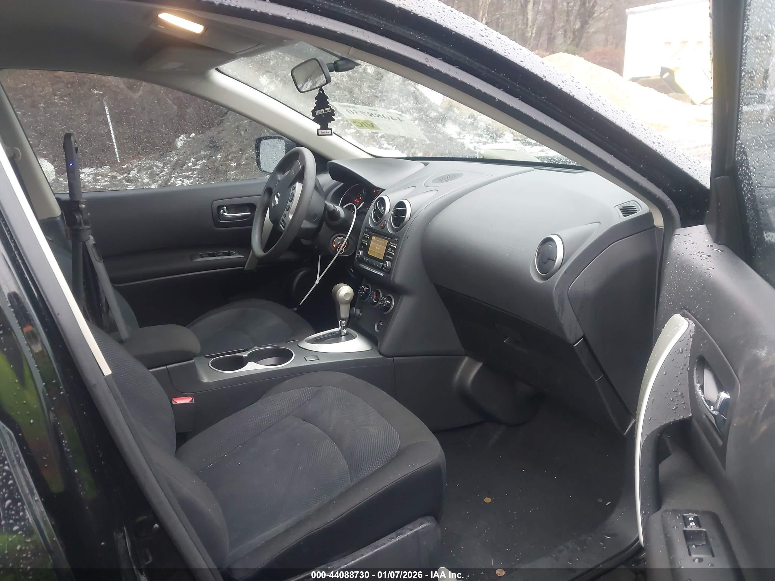 2013 Nissan Rogue S Black vin: JN8AS5MV4DW633965