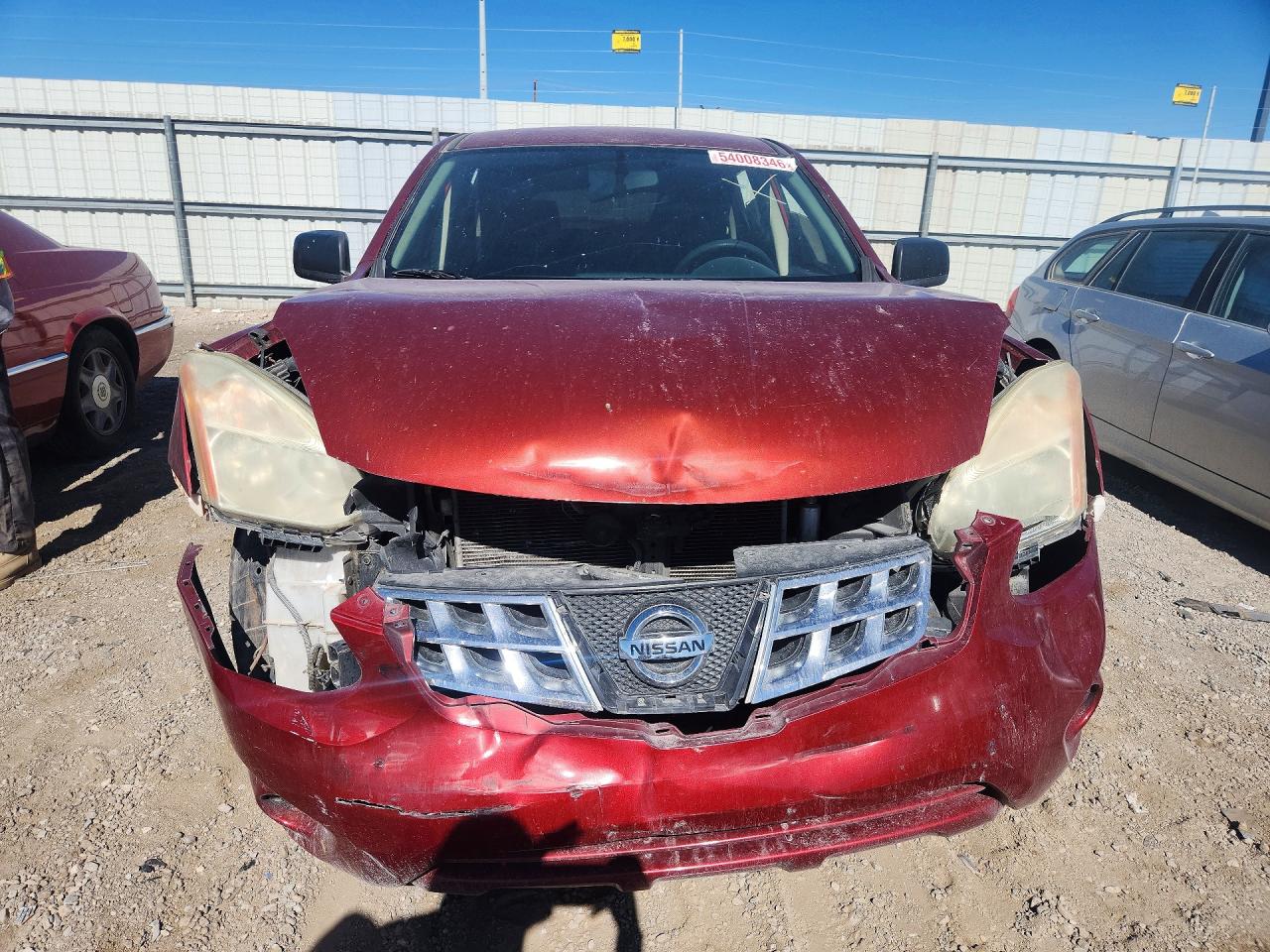 2013 Nissan Rogue S Red vin: JN8AS5MV4DW637806