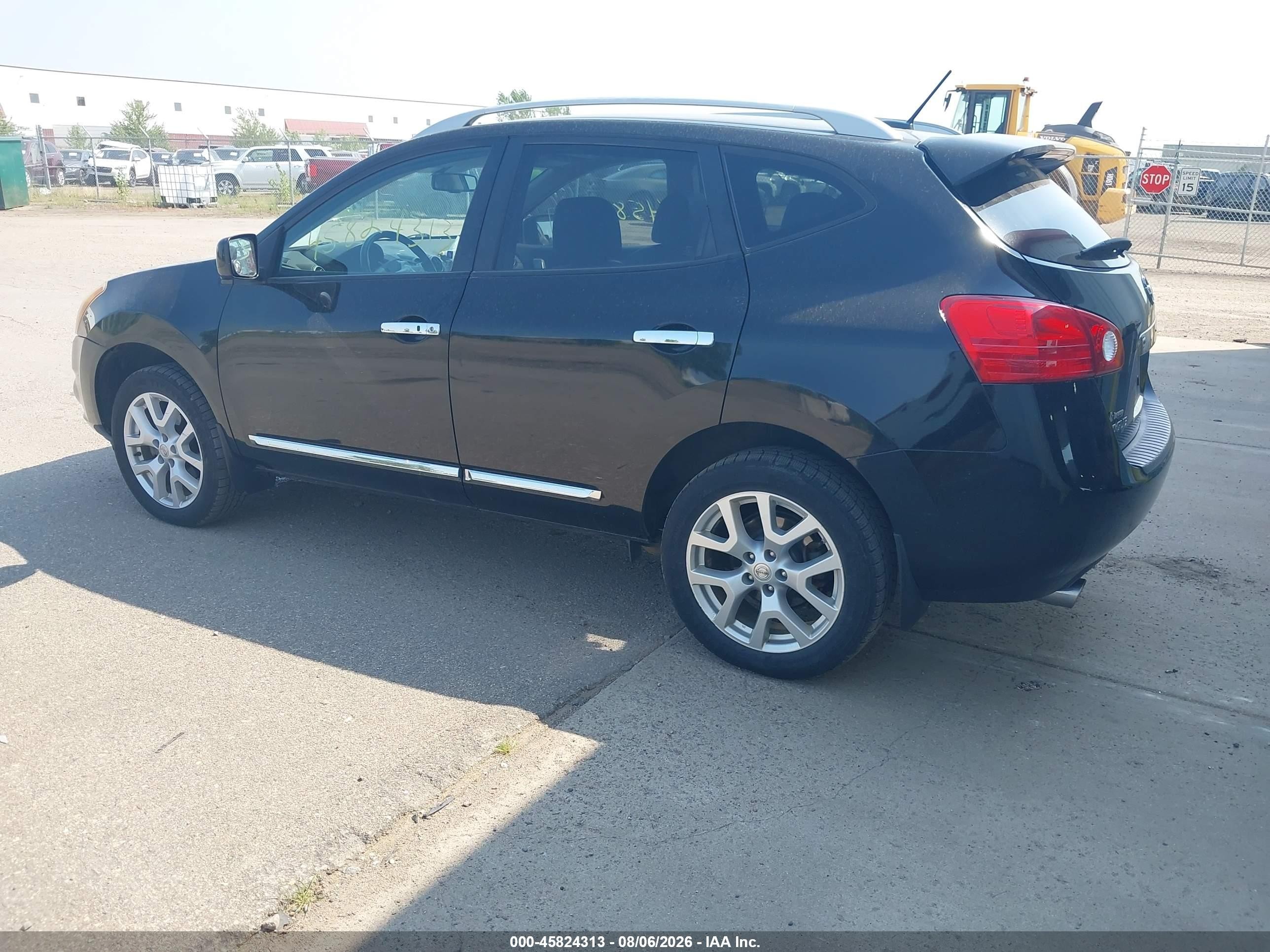 2013 Nissan Rogue Sv W/sl Pkg Black vin: JN8AS5MV4DW645890