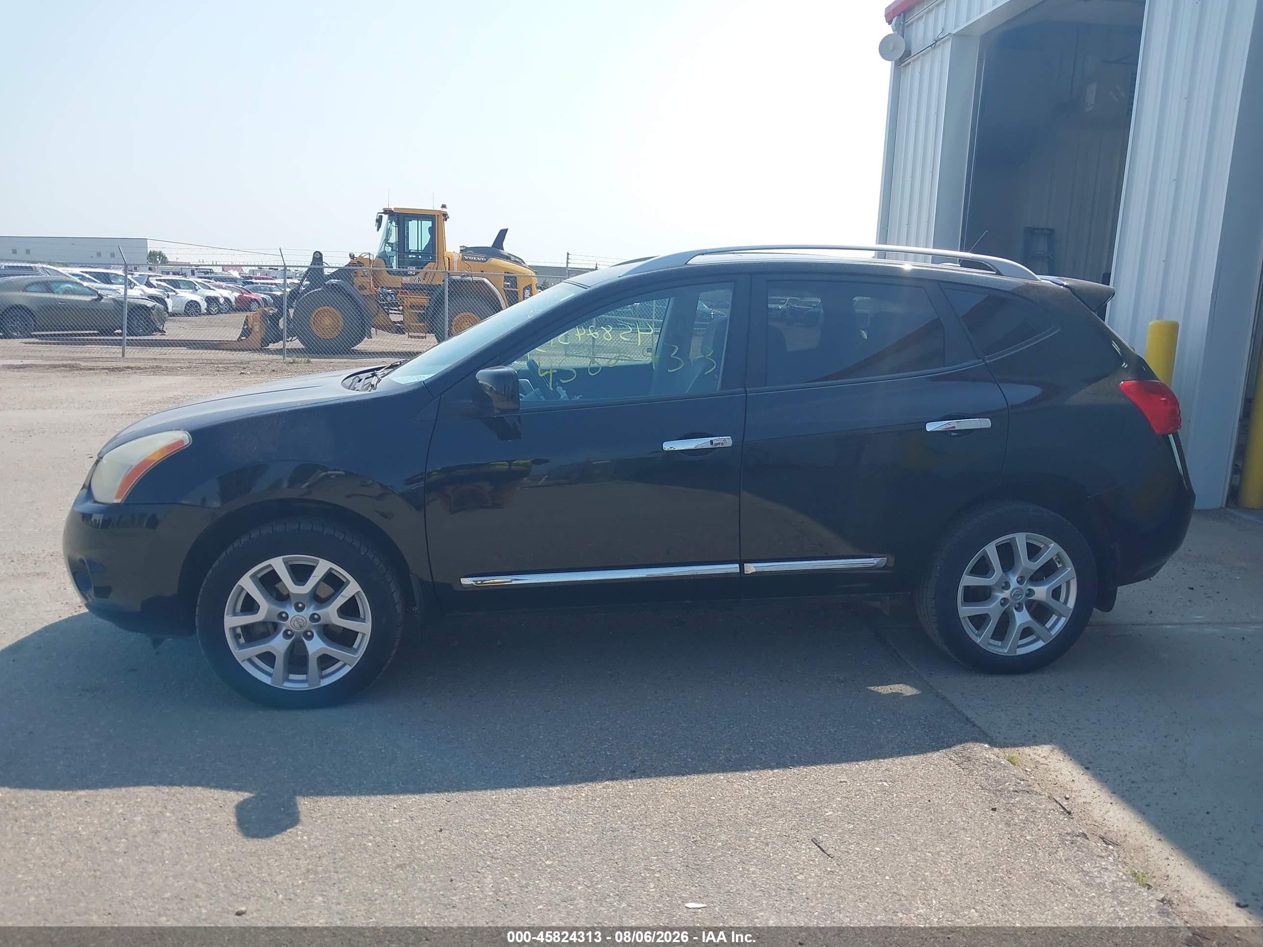 2013 Nissan Rogue Sv W/sl Pkg Black vin: JN8AS5MV4DW645890