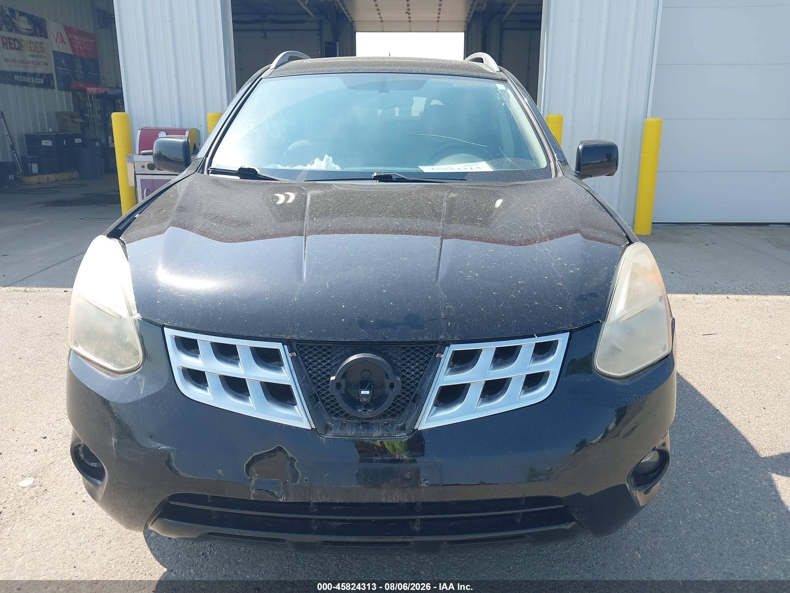 2013 Nissan Rogue Sv W/sl Pkg Black vin: JN8AS5MV4DW645890