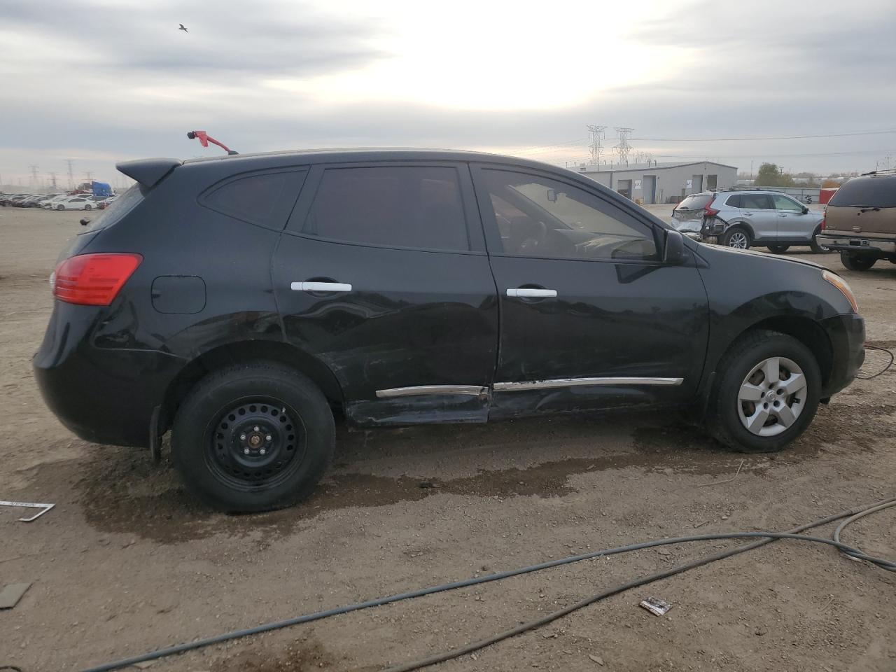 2013 Nissan Rogue S Black vin: JN8AS5MV4DW650667