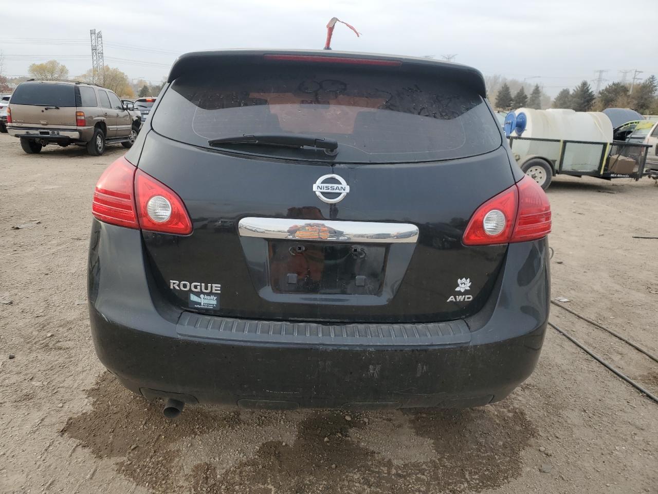 2013 Nissan Rogue S Black vin: JN8AS5MV4DW650667