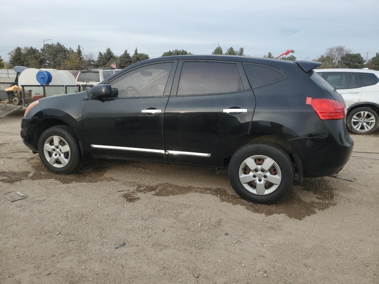 2013 Nissan Rogue S Black vin: JN8AS5MV4DW650667