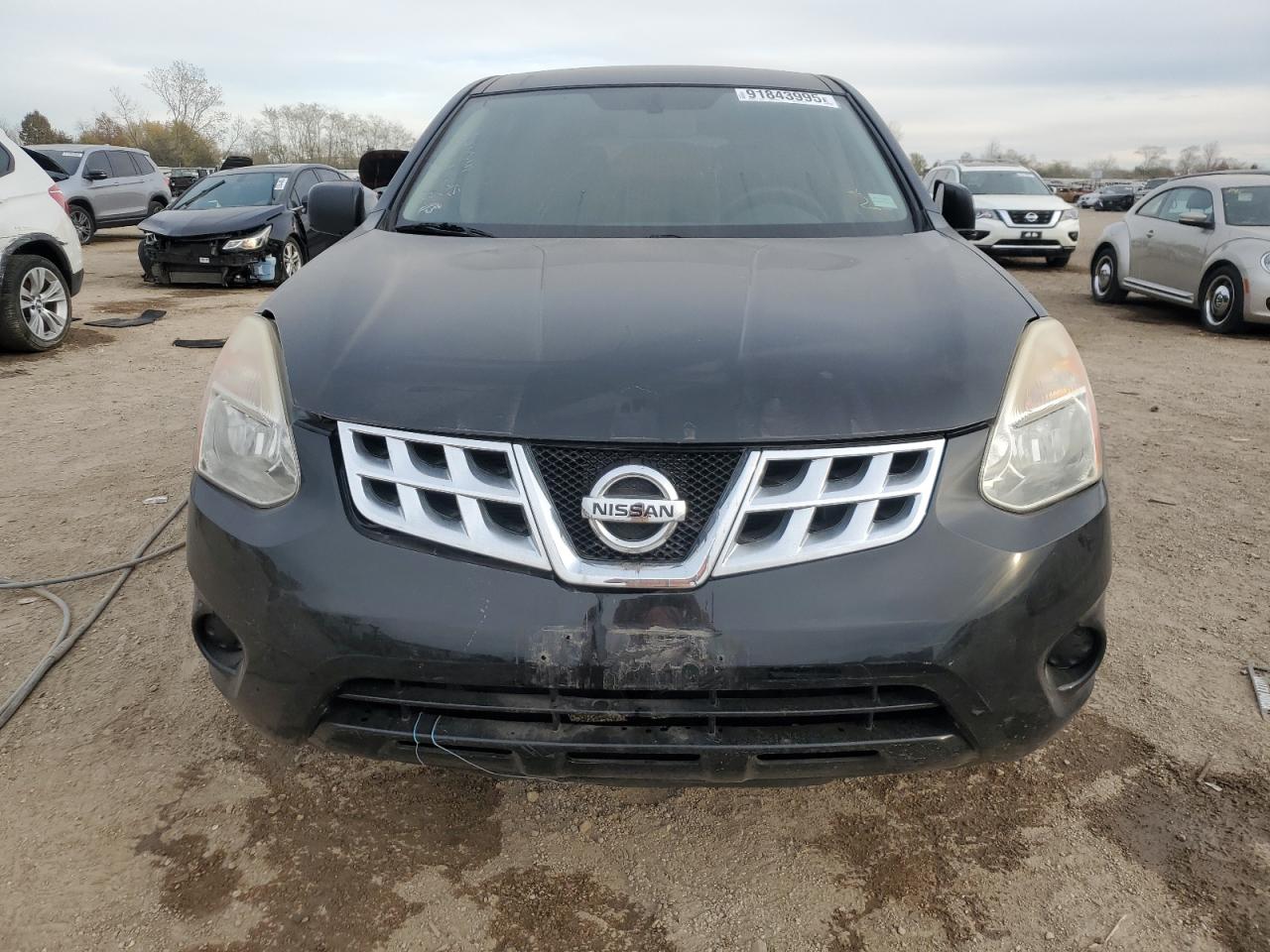 2013 Nissan Rogue S Black vin: JN8AS5MV4DW650667