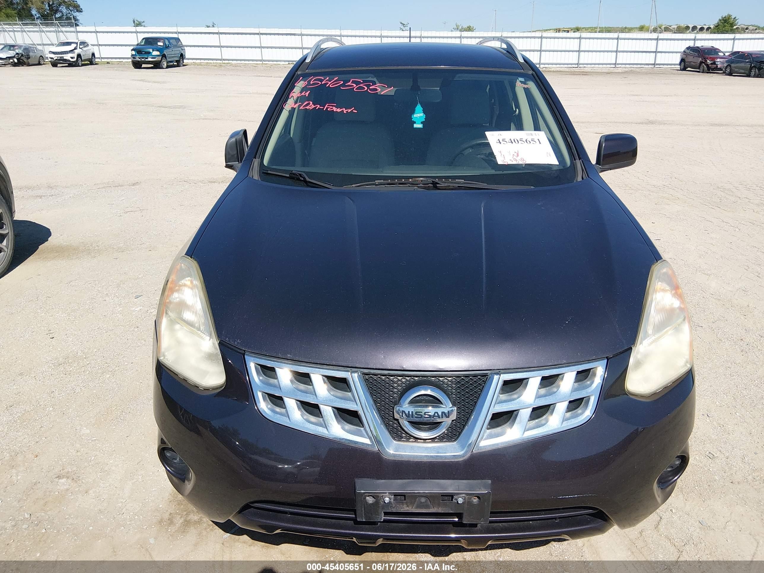 2013 Nissan Rogue Sv Purple vin: JN8AS5MV4DW650717