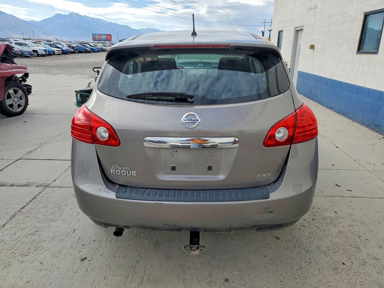 2013 Nissan Rogue S White vin: JN8AS5MV4DW654766