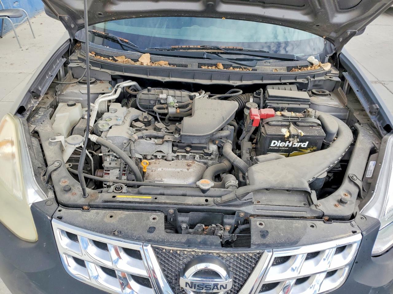 2013 Nissan Rogue S White vin: JN8AS5MV4DW654766