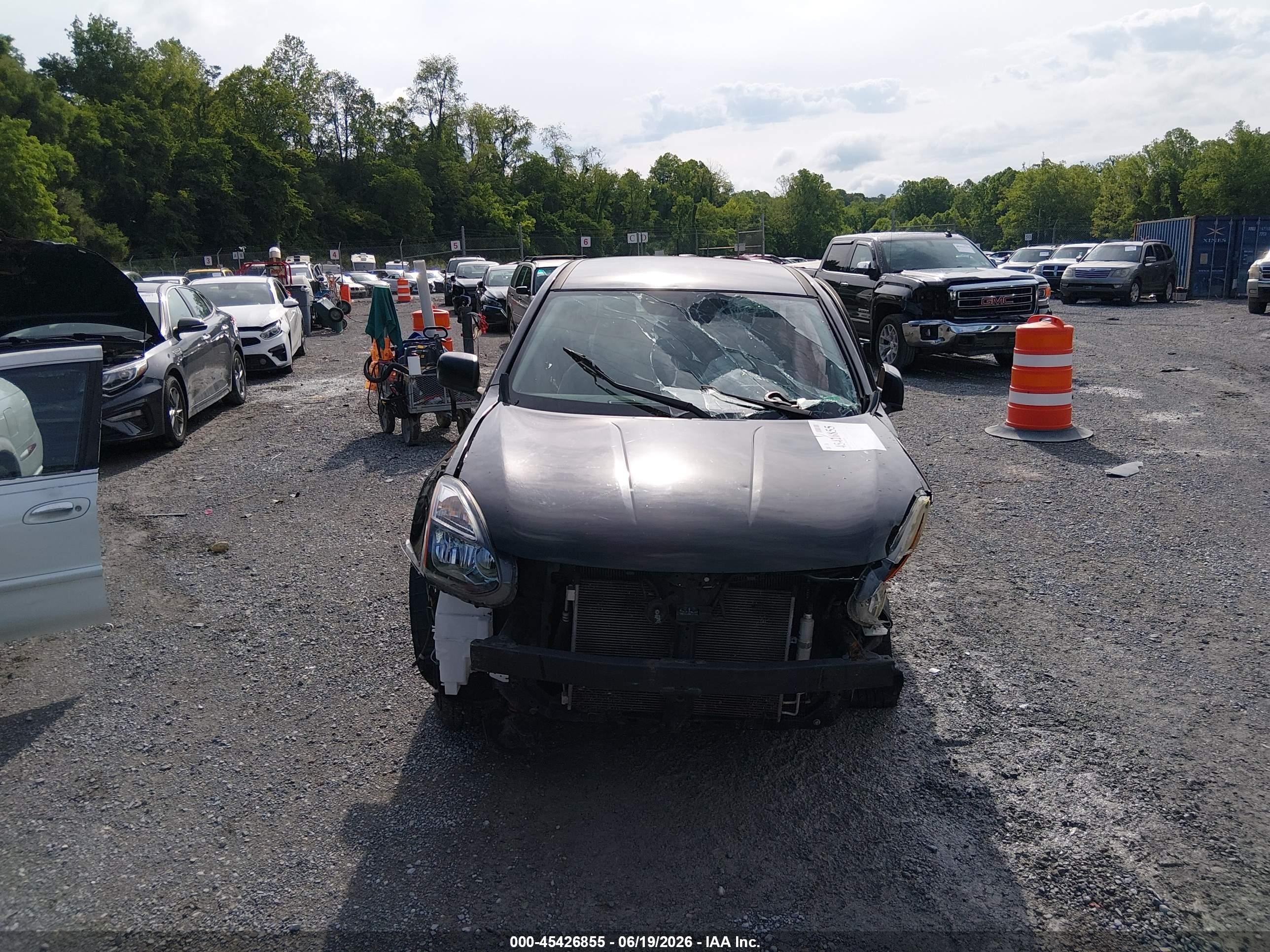 2014 Nissan Rogue Select S Black vin: JN8AS5MV4EW200440