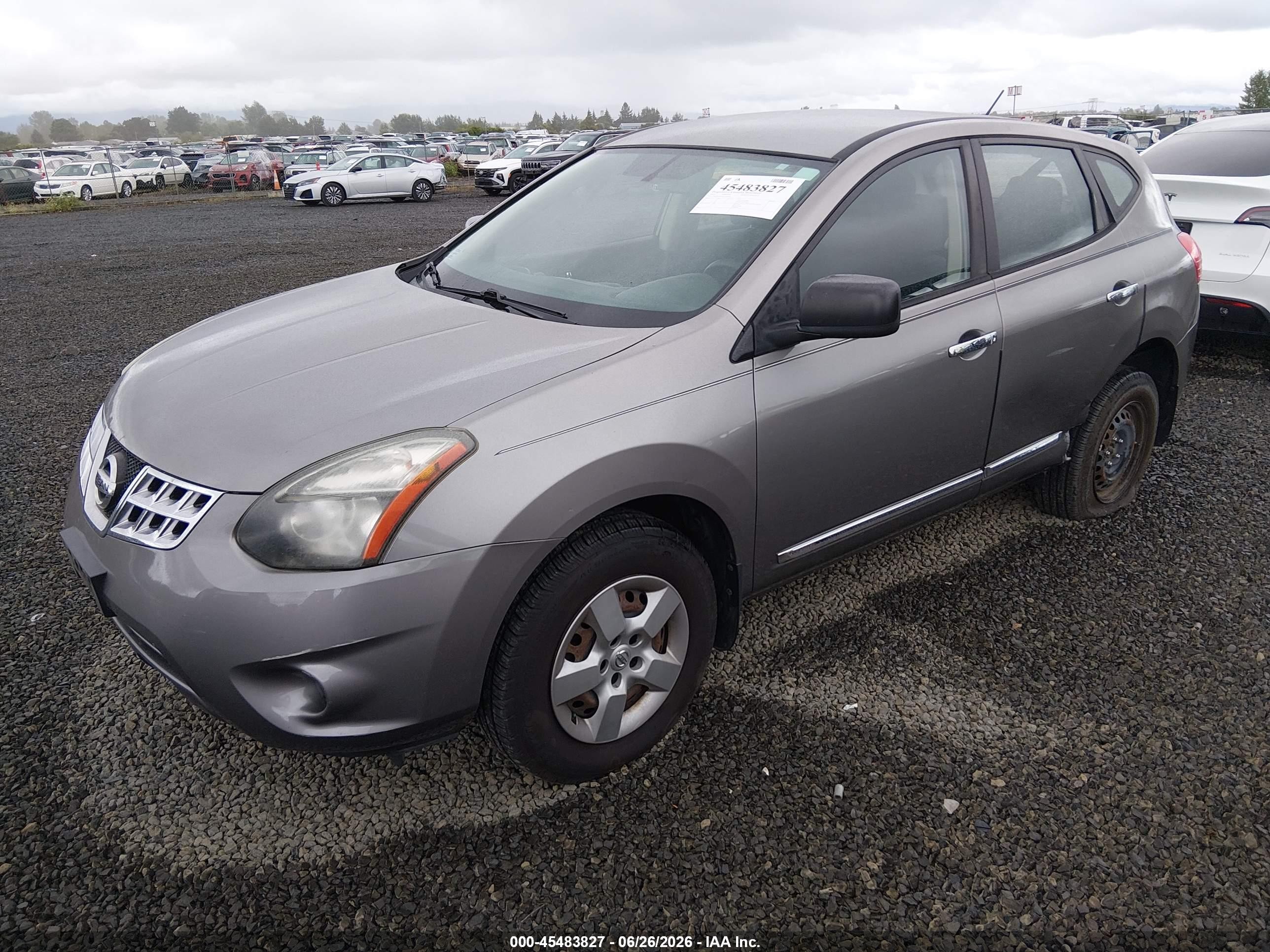 2014 Nissan Rogue Select S Beige vin: JN8AS5MV4EW710478