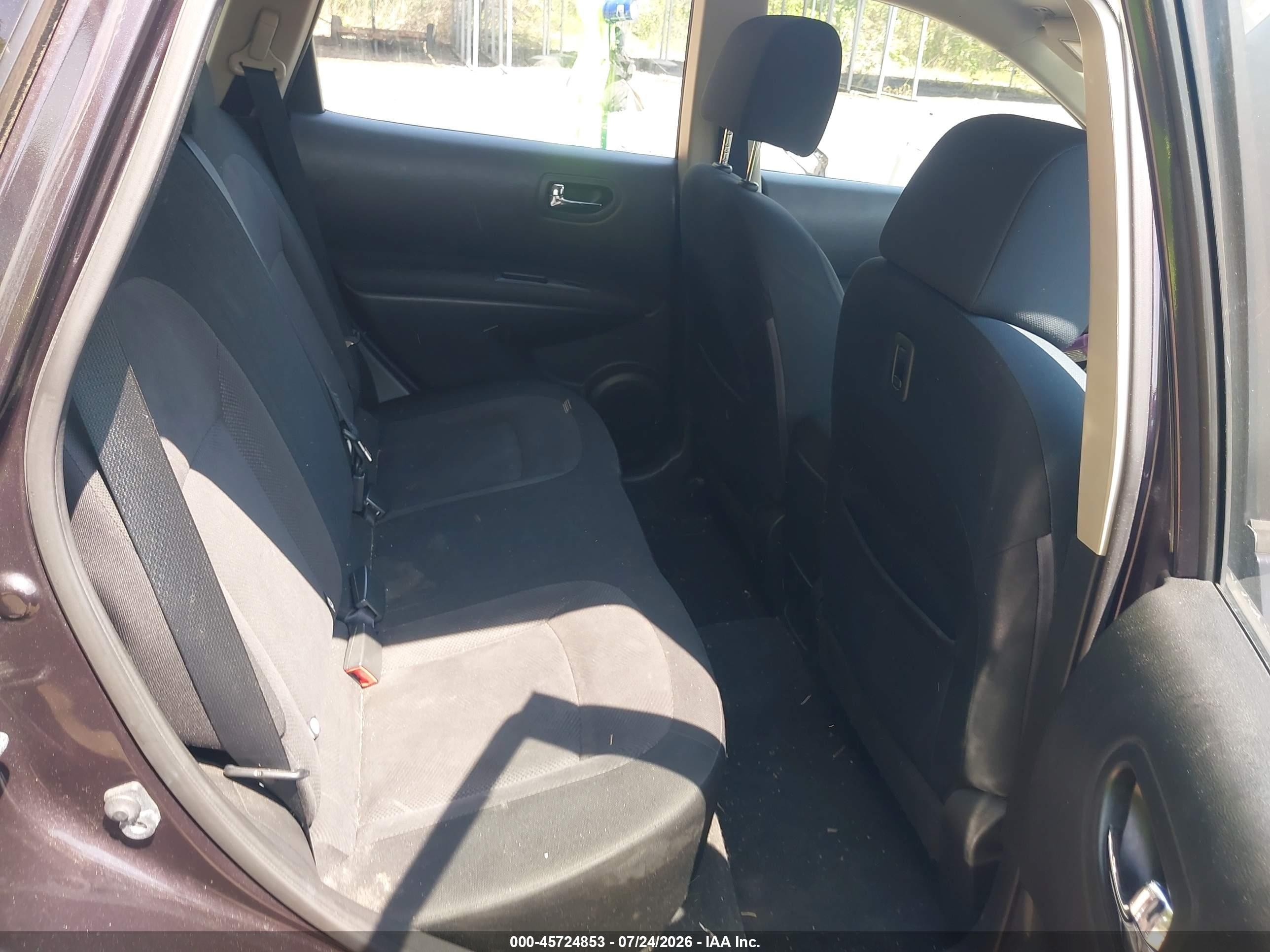 2014 Nissan Rogue Select S Фиолетовый vin: JN8AS5MV4EW714210