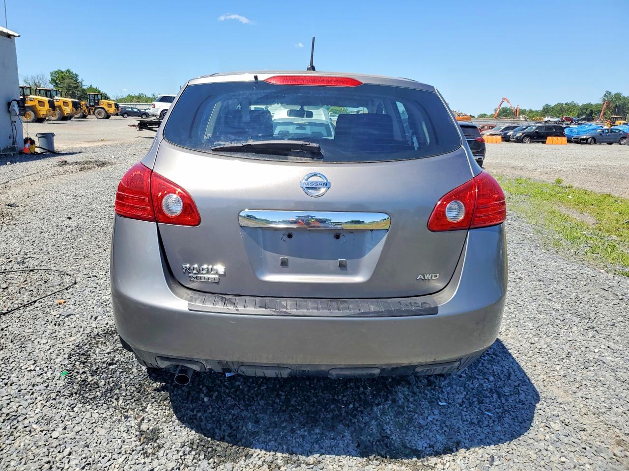 2014 Nissan Rogue Select S Gray vin: JN8AS5MV4EW715082
