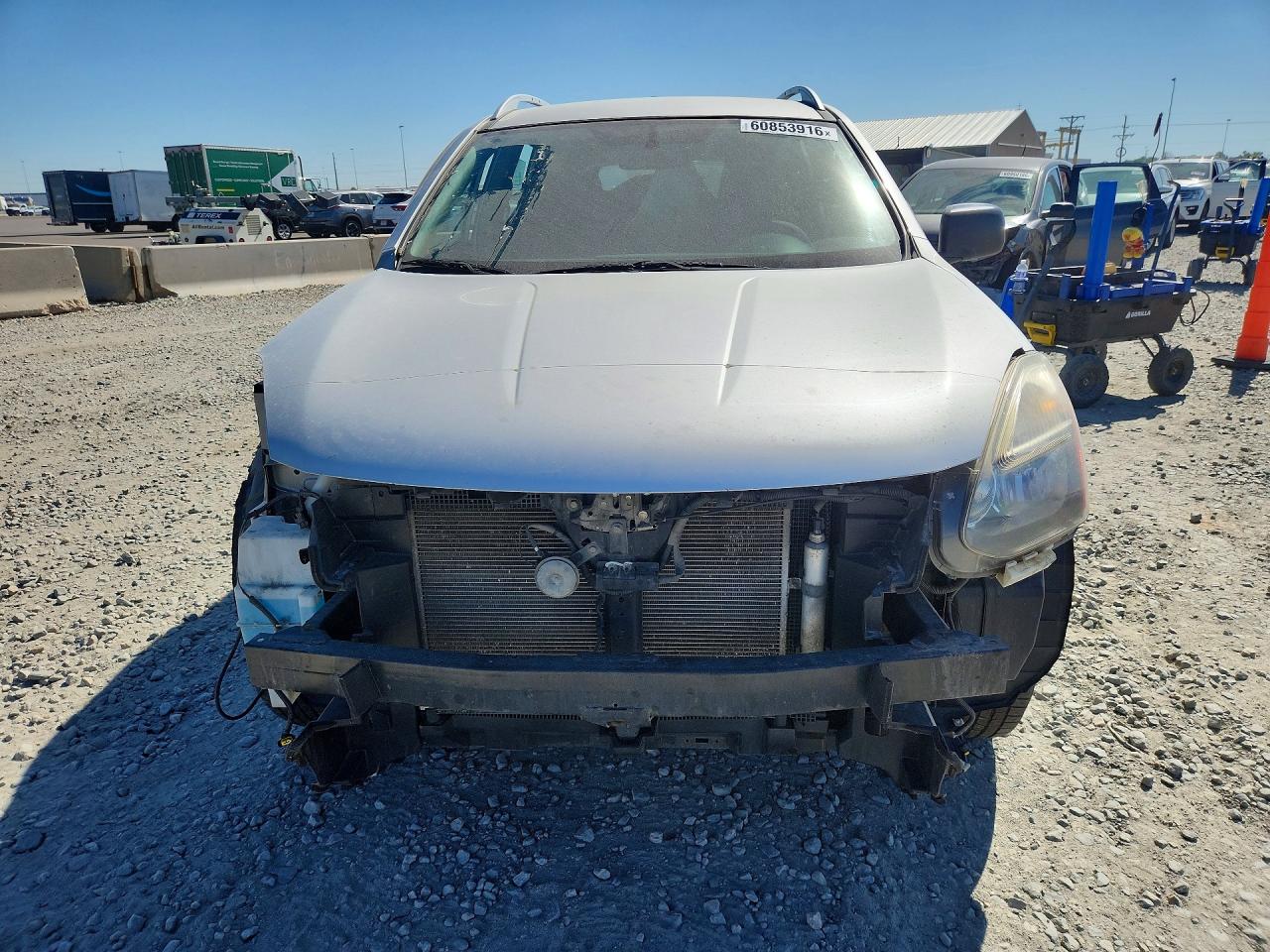 2014 Nissan Rogue Select S Silver vin: JN8AS5MV4EW718533