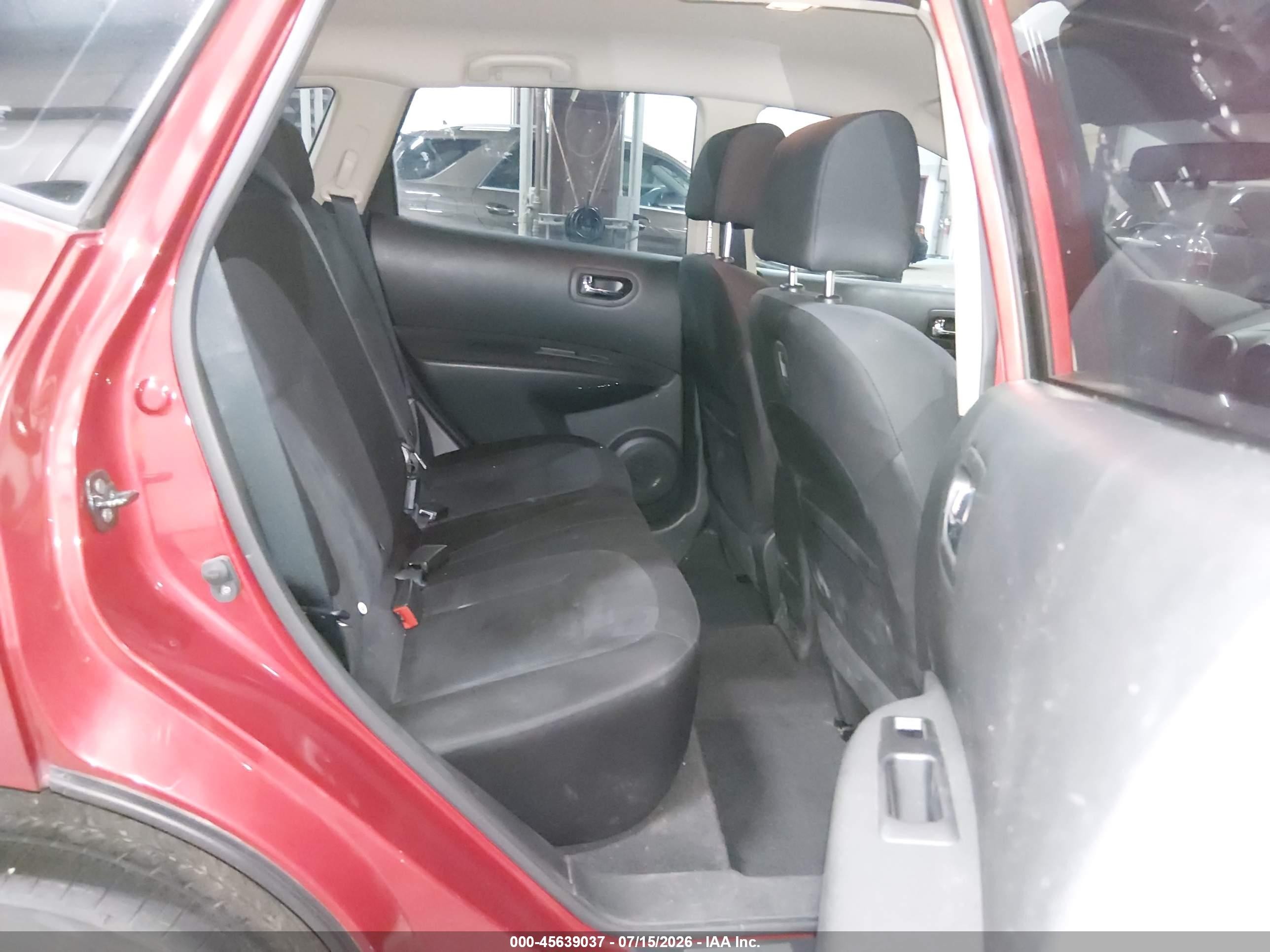 2014 Nissan Rogue Select S Red vin: JN8AS5MV4EW719150