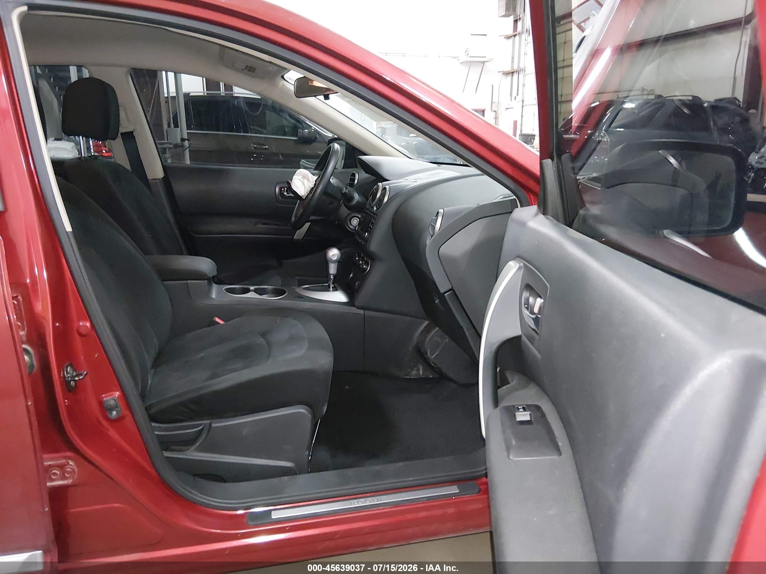 2014 Nissan Rogue Select S Red vin: JN8AS5MV4EW719150