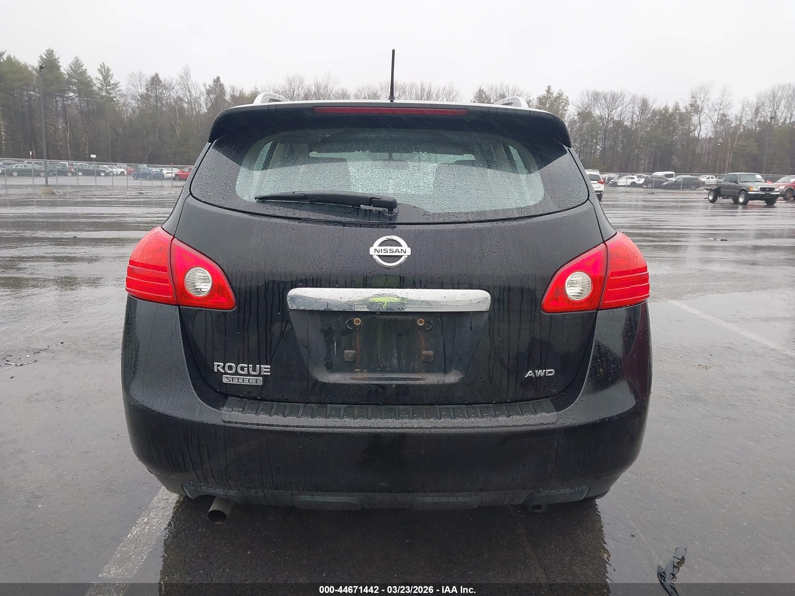 2015 Nissan Rogue Select S Черный vin: JN8AS5MV4FW258162