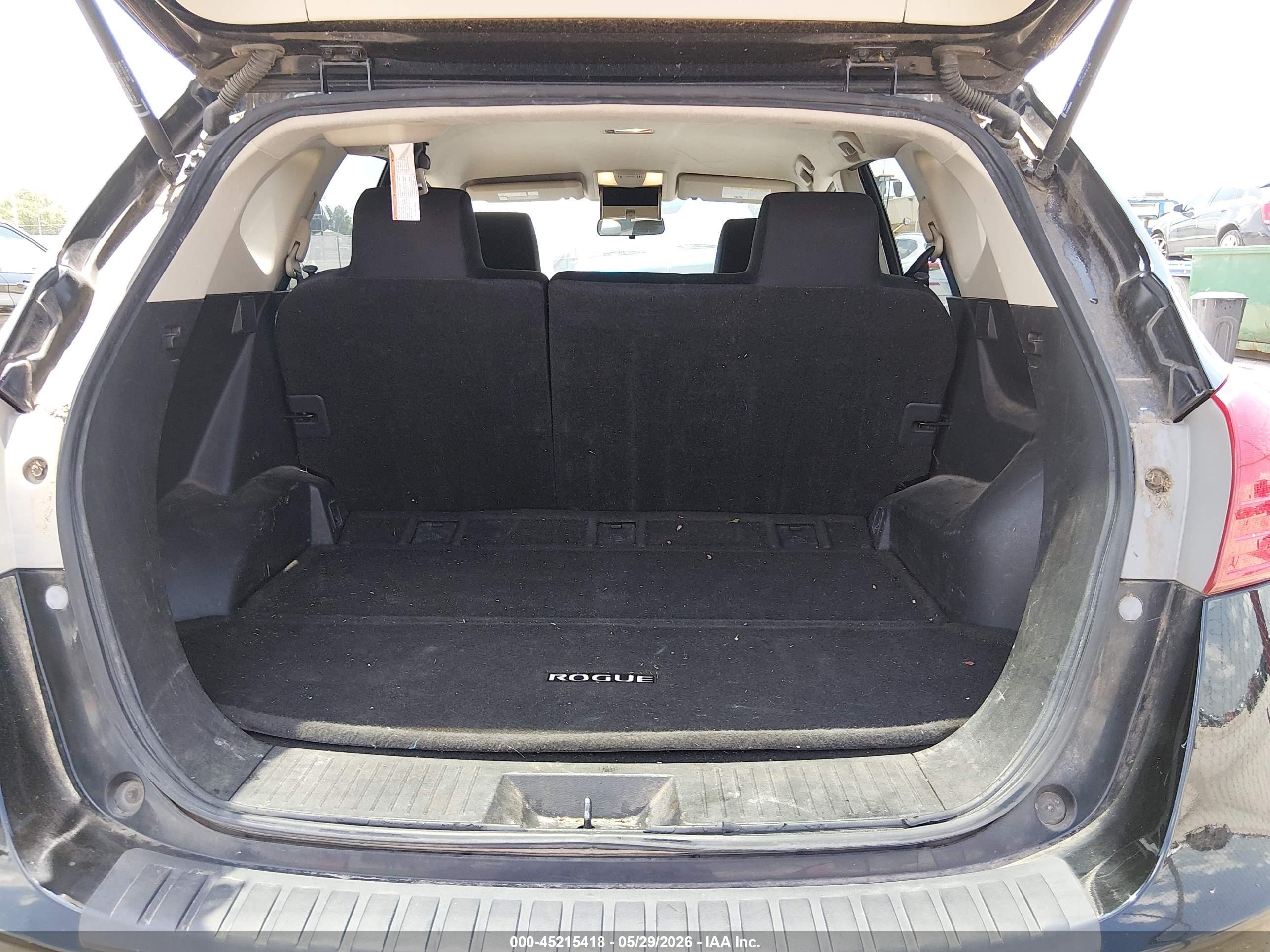 2015 Nissan Rogue Select S Black vin: JN8AS5MV4FW258212