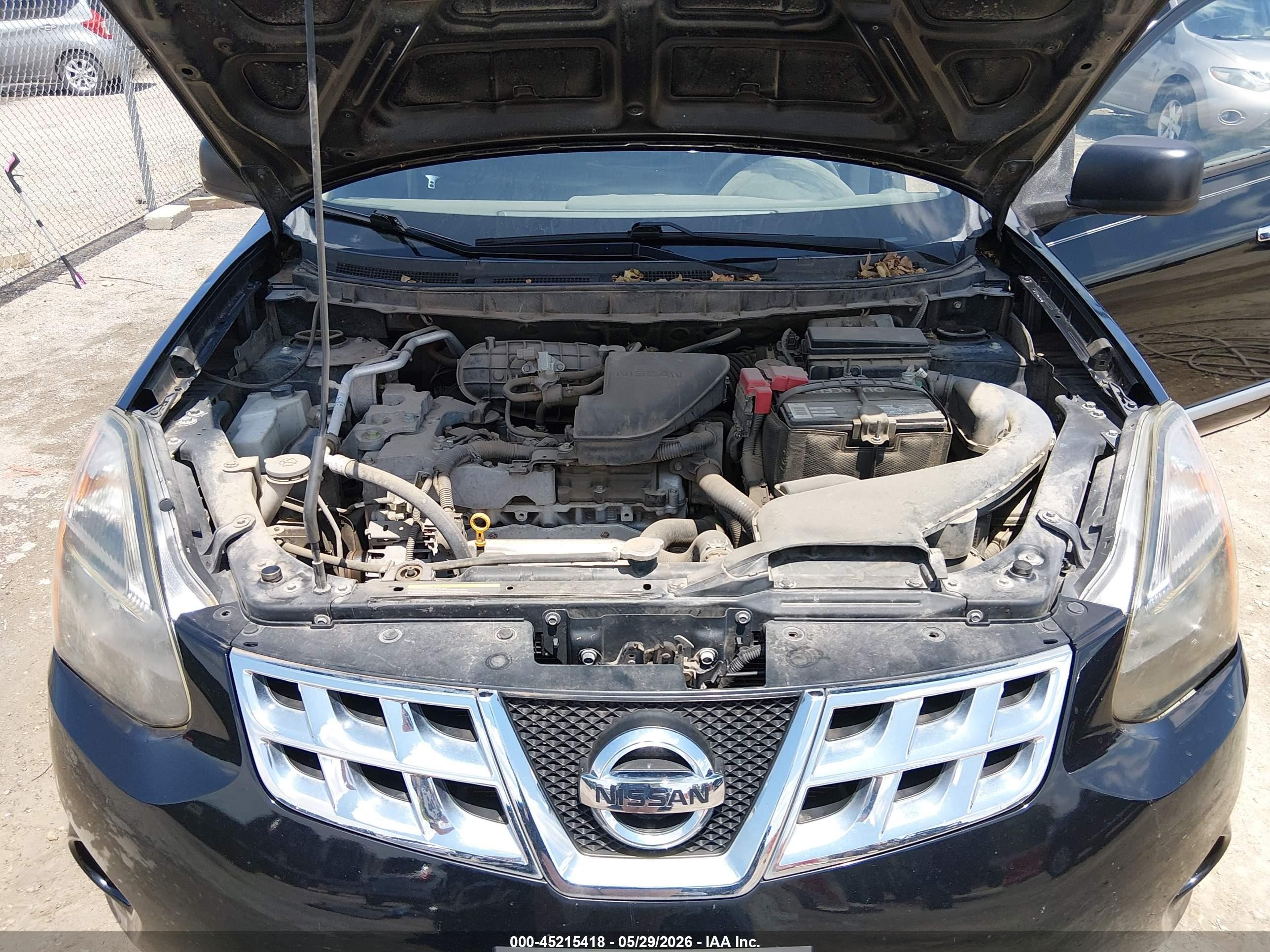 2015 Nissan Rogue Select S Black vin: JN8AS5MV4FW258212