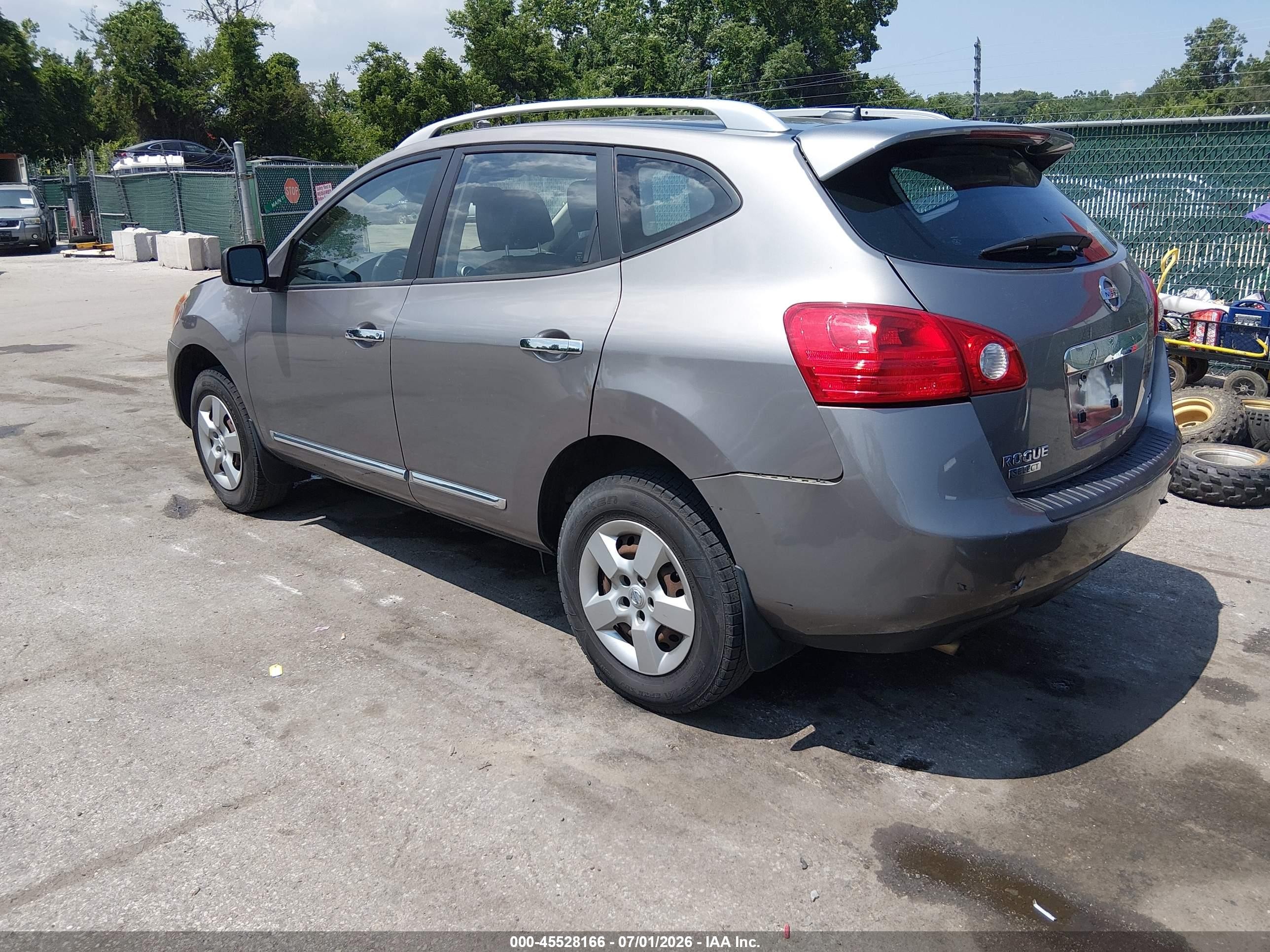 2015 Nissan Rogue Select S Pewter vin: JN8AS5MV4FW258582