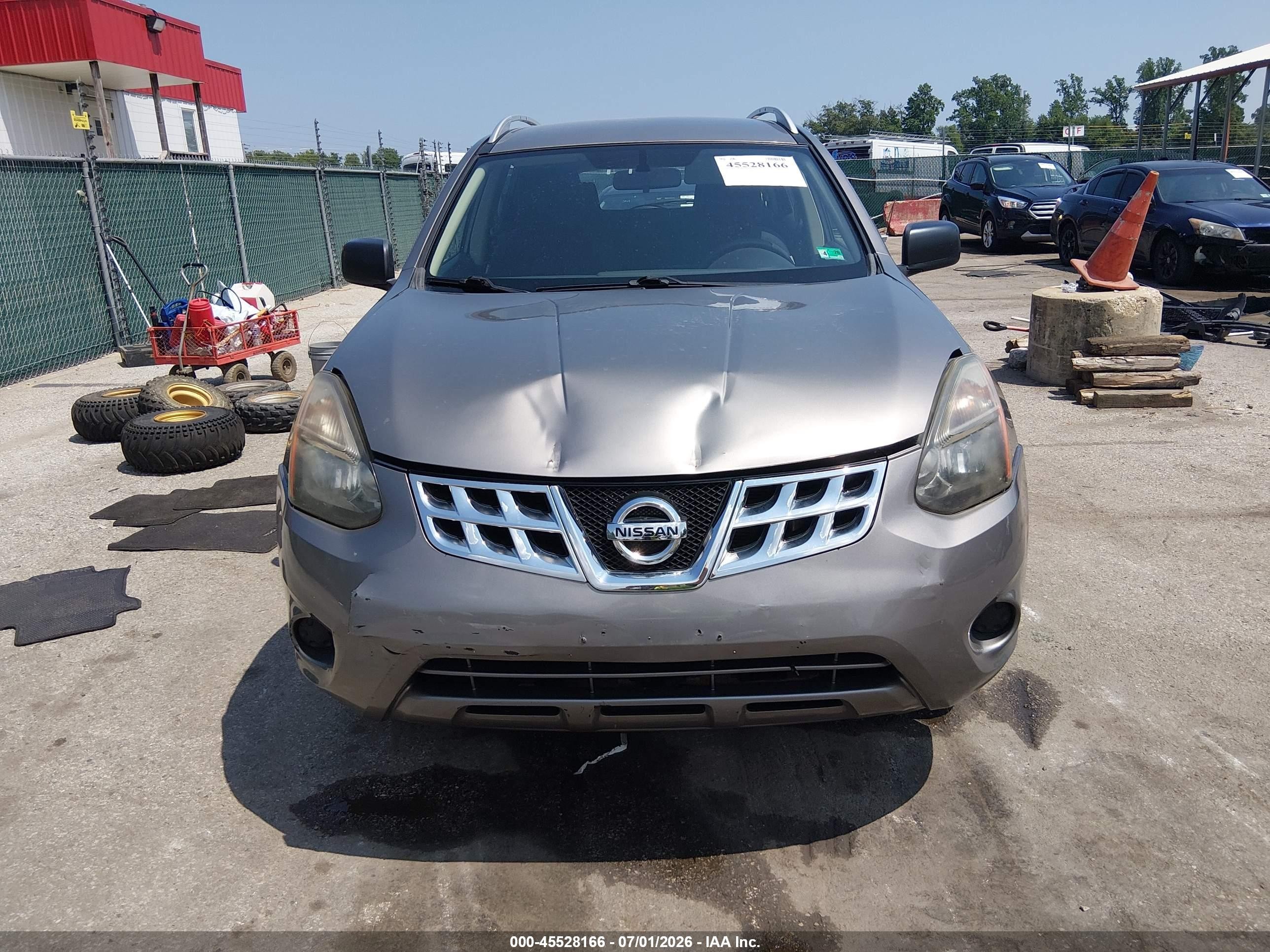 2015 Nissan Rogue Select S Pewter vin: JN8AS5MV4FW258582