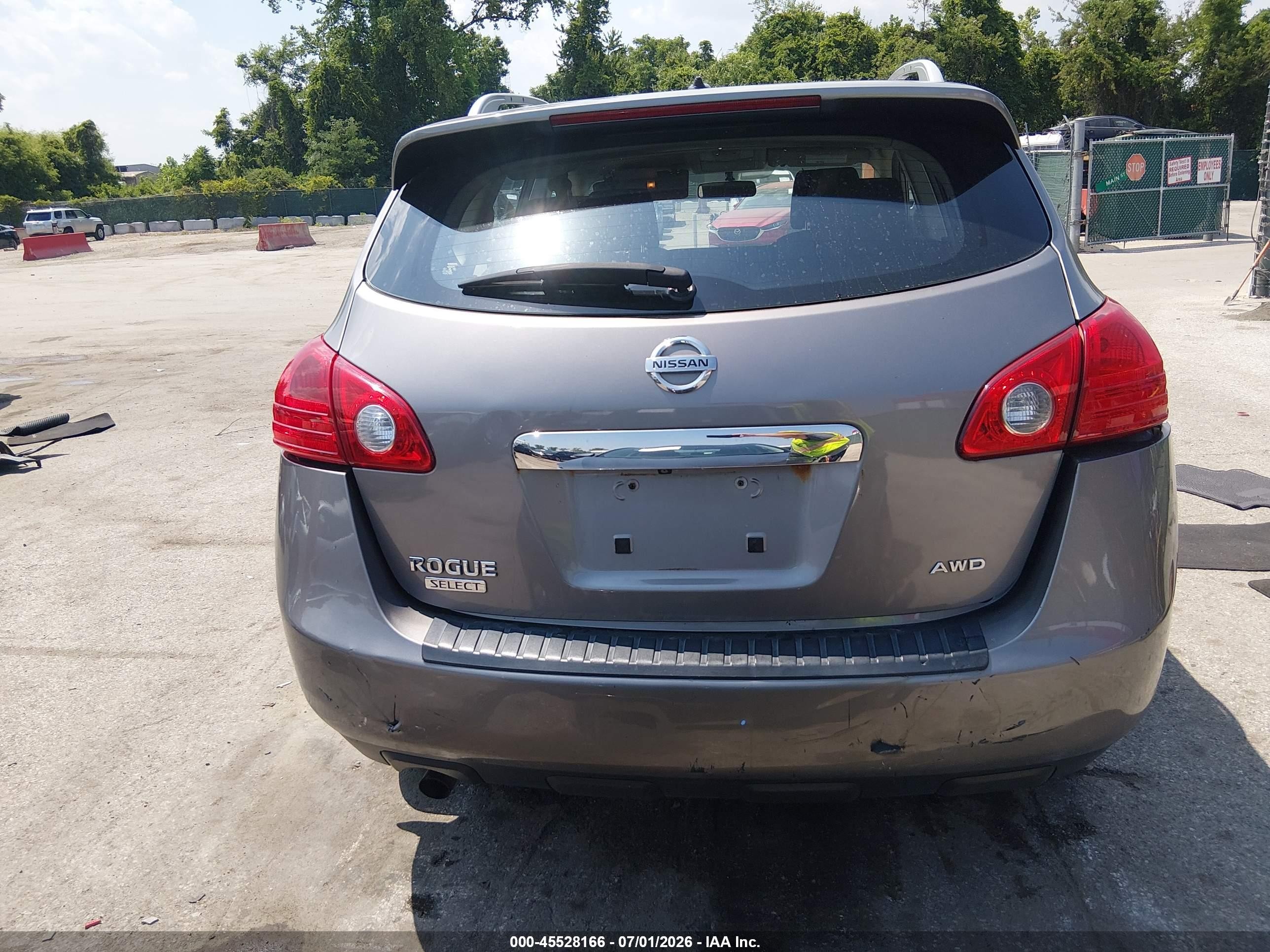 2015 Nissan Rogue Select S Pewter vin: JN8AS5MV4FW258582