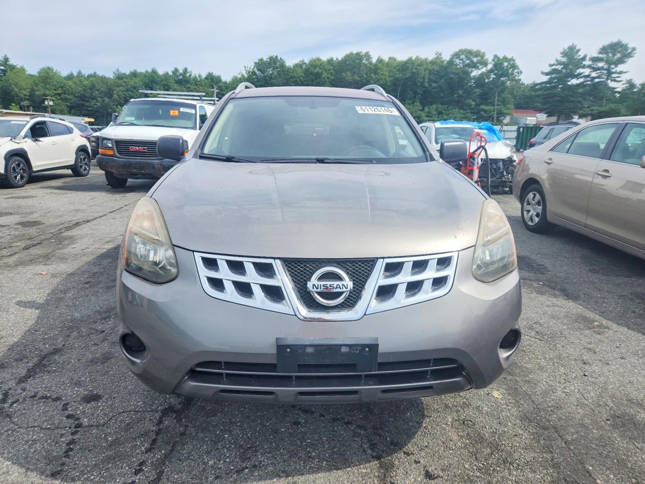 2015 Nissan Rogue Select S Gray vin: JN8AS5MV4FW753042