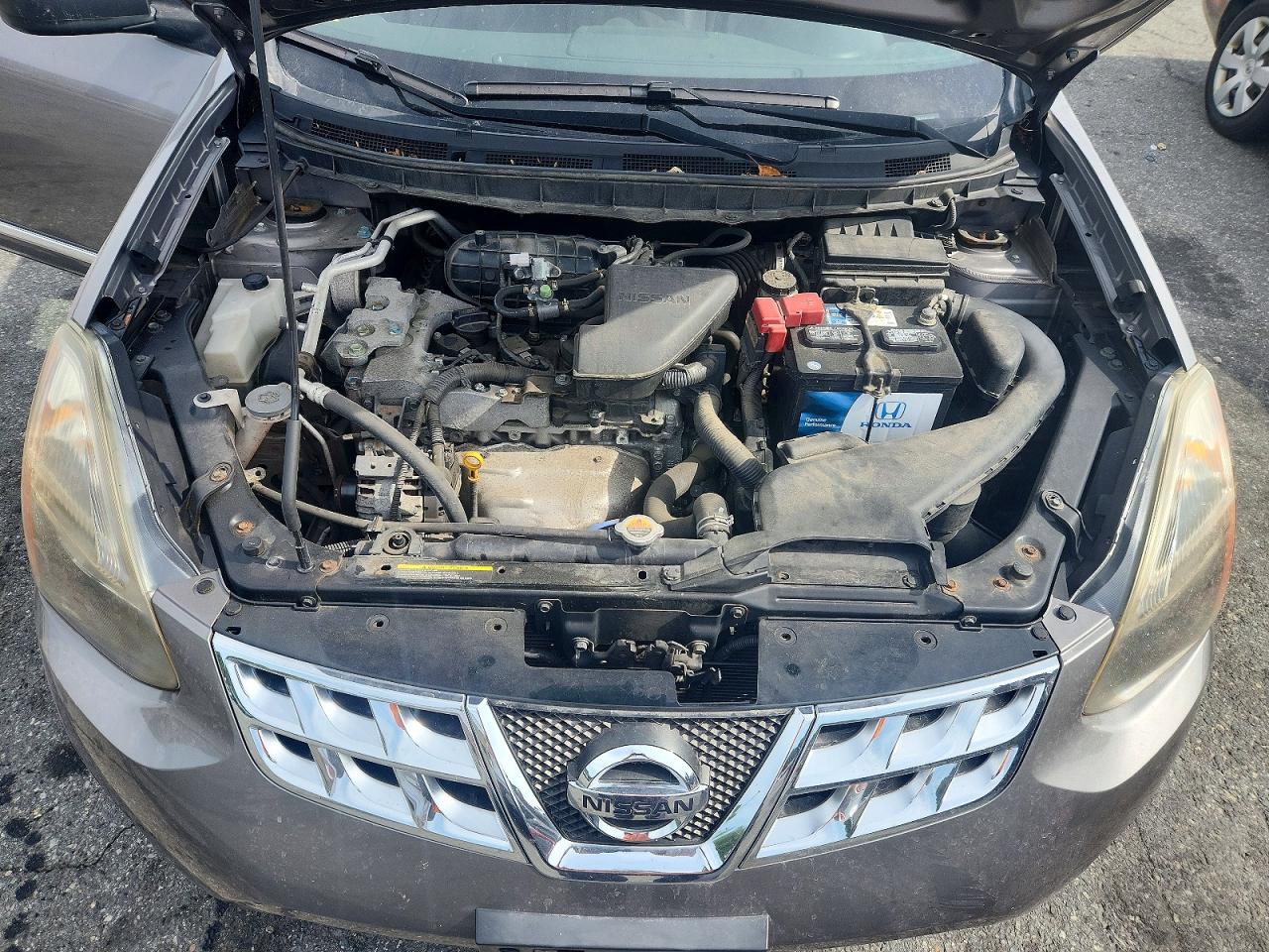 2015 Nissan Rogue Select S Gray vin: JN8AS5MV4FW753042