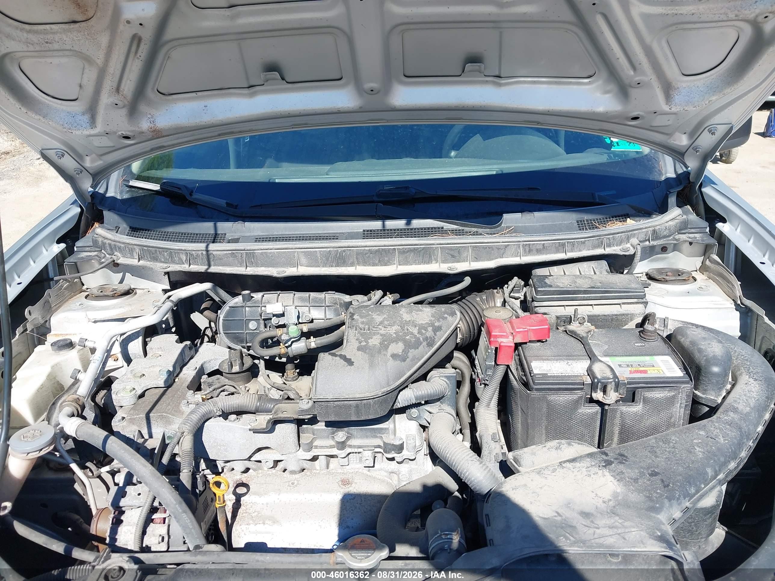 2015 Nissan Rogue Select S Silver vin: JN8AS5MV4FW758077