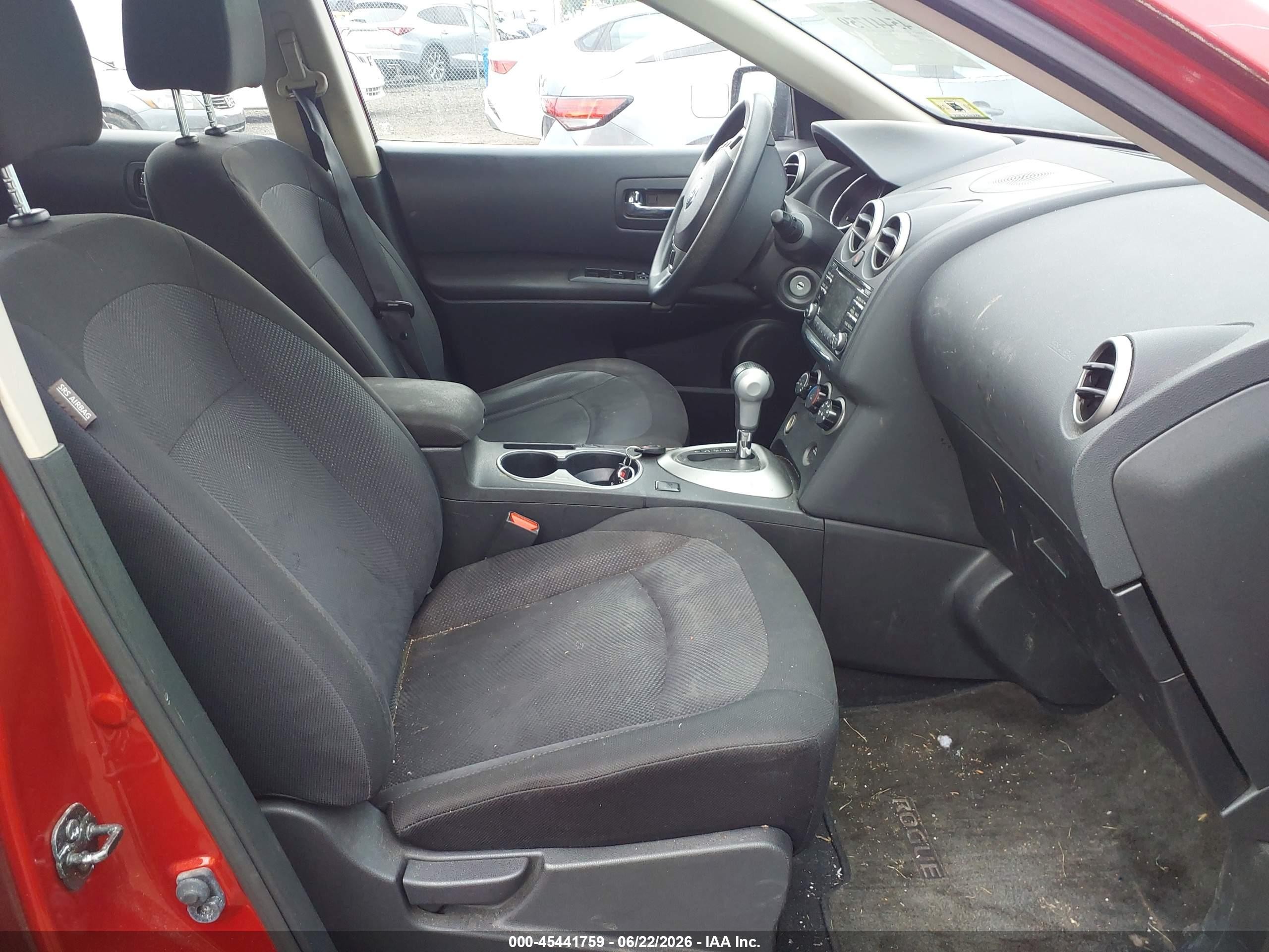 2015 Nissan Rogue Select S Red vin: JN8AS5MV4FW759214