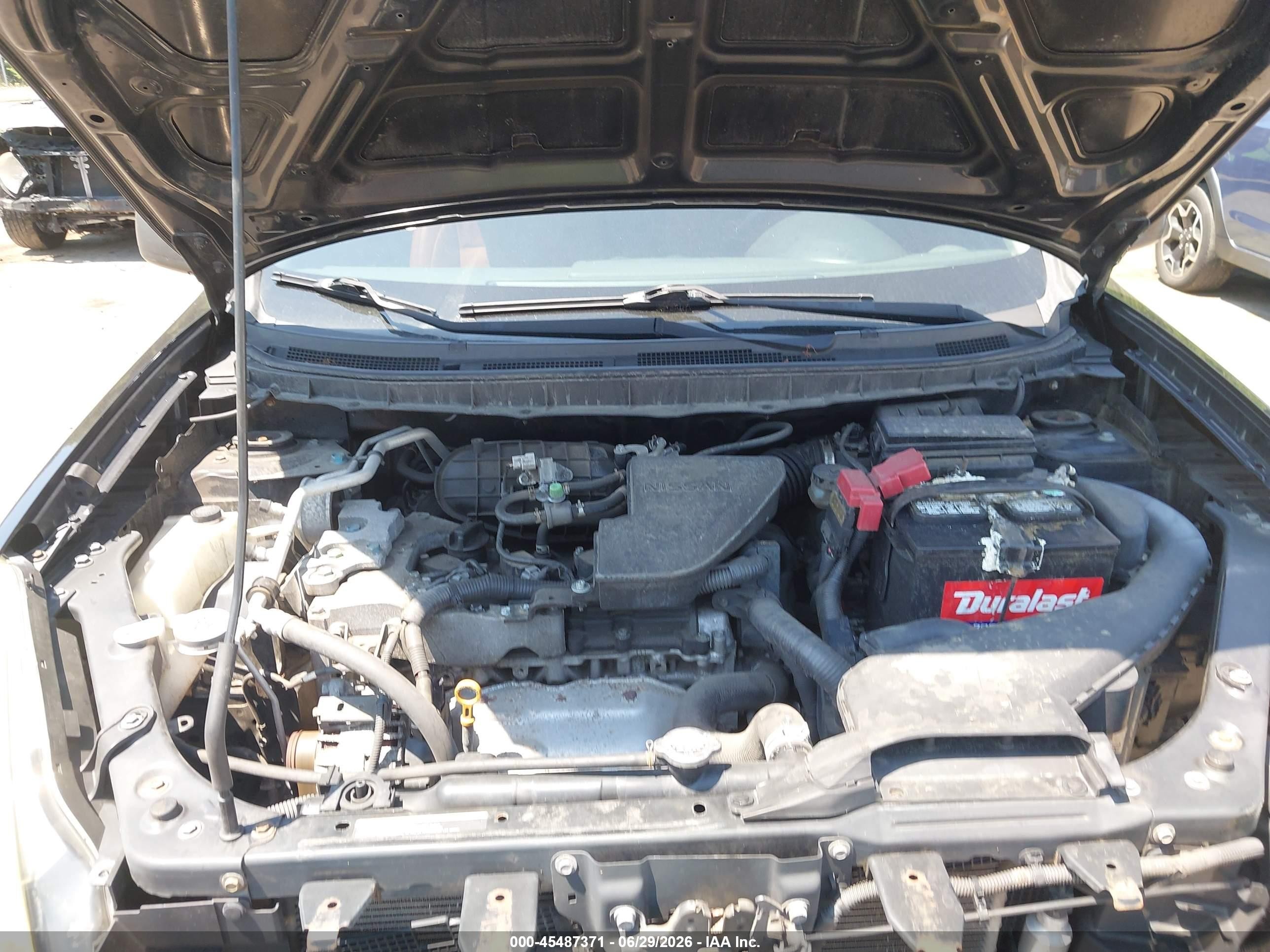2015 Nissan Rogue Select S Черный vin: JN8AS5MV4FW766986