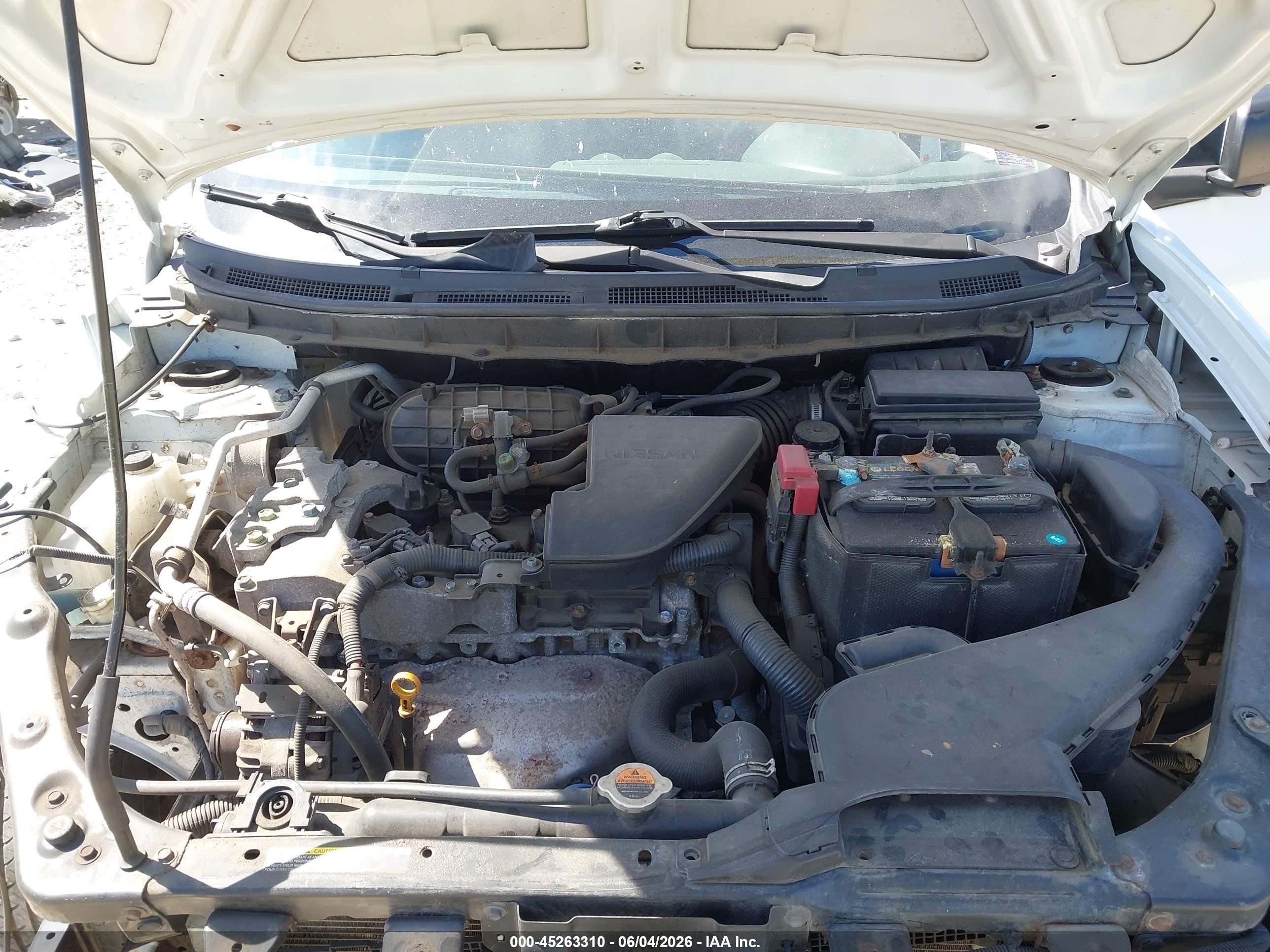 2015 Nissan Rogue Select S Белый vin: JN8AS5MV4FW767832