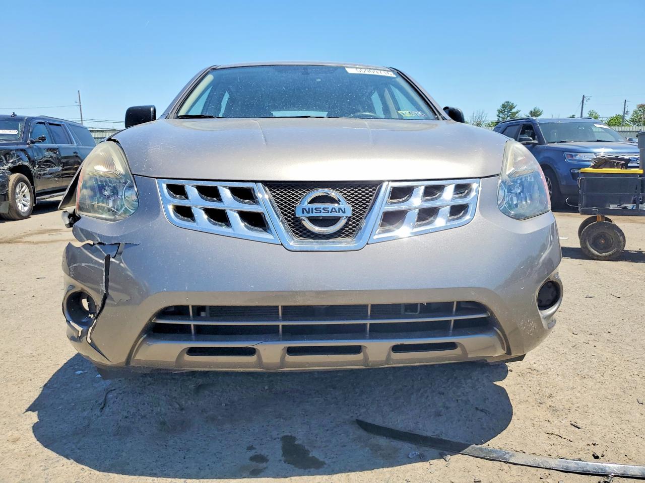 2015 Nissan Rogue Select S Gray vin: JN8AS5MV4FW769404