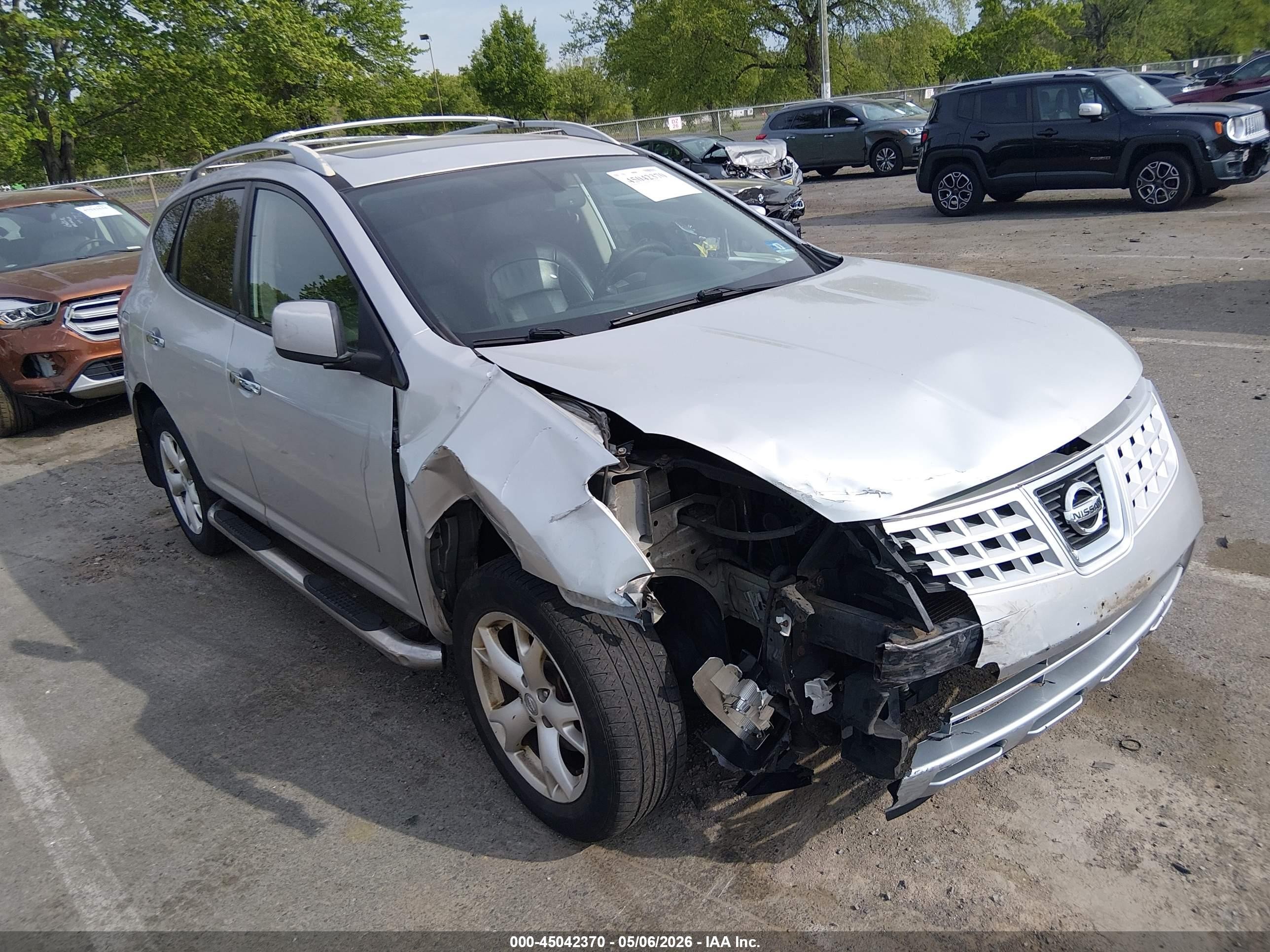2010 Nissan Rogue Sl Серебряный vin: JN8AS5MV5AW102088