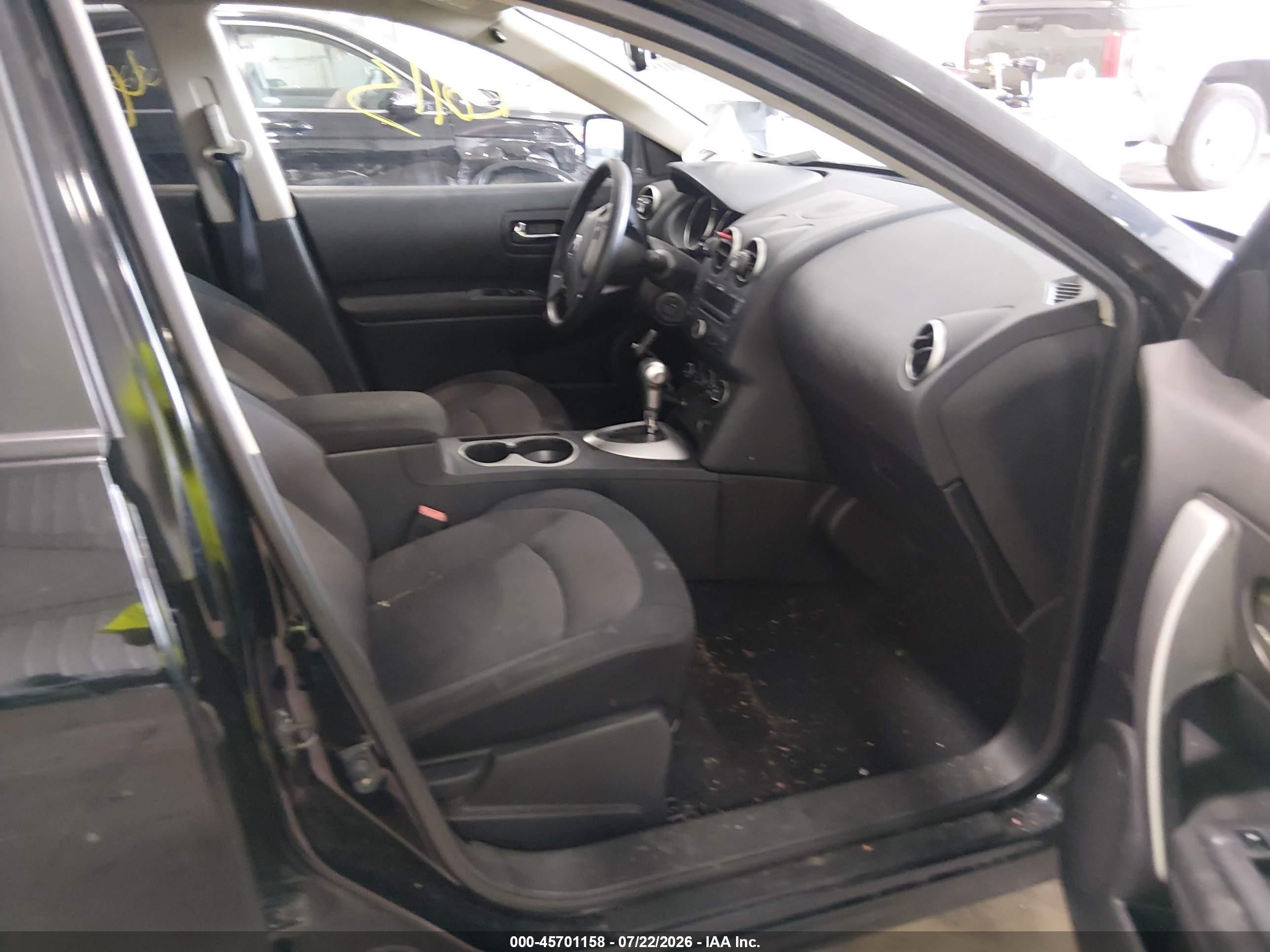 2010 Nissan Rogue Sl Black vin: JN8AS5MV5AW110742