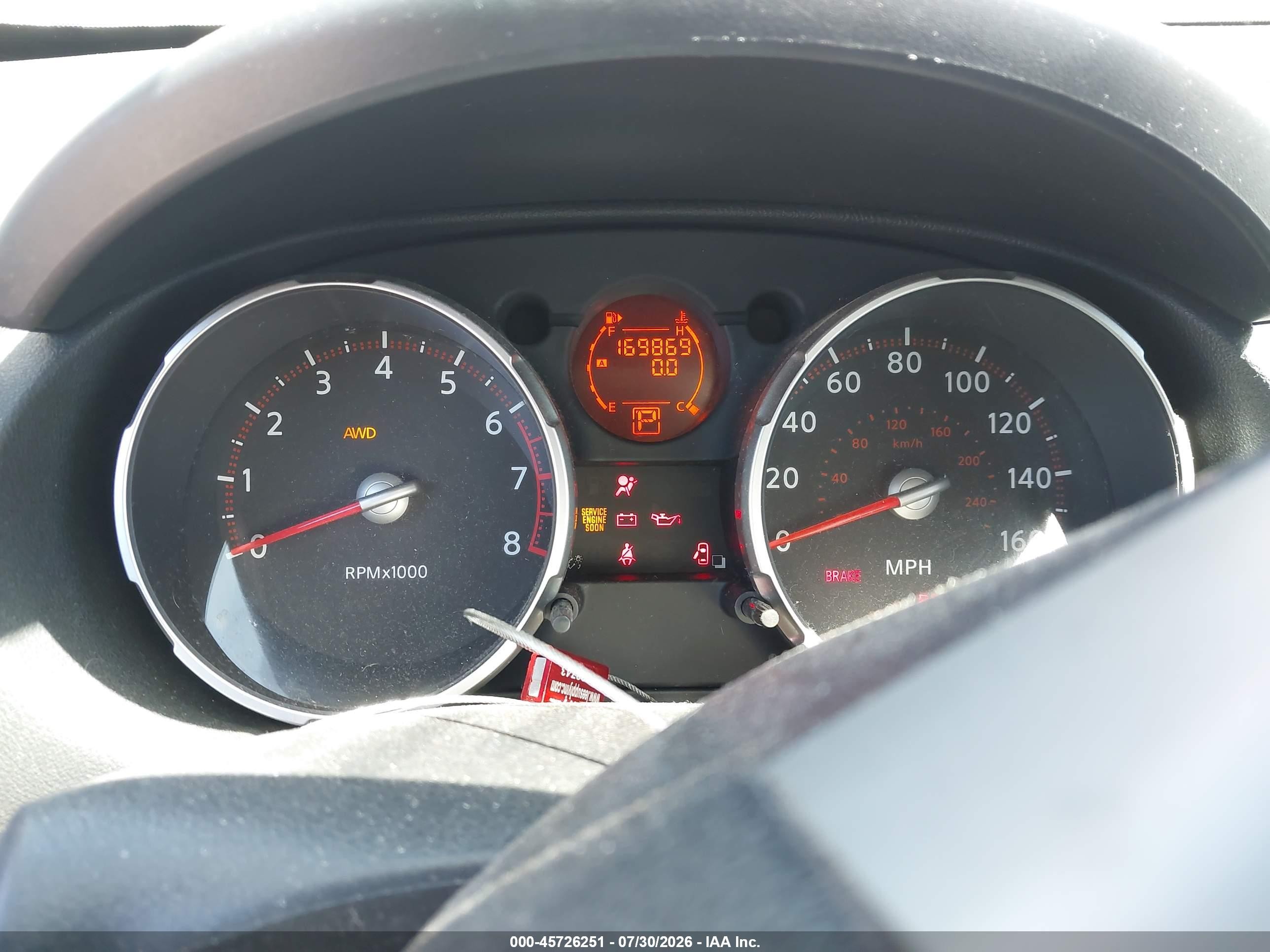2010 Nissan Rogue S Red vin: JN8AS5MV5AW113124