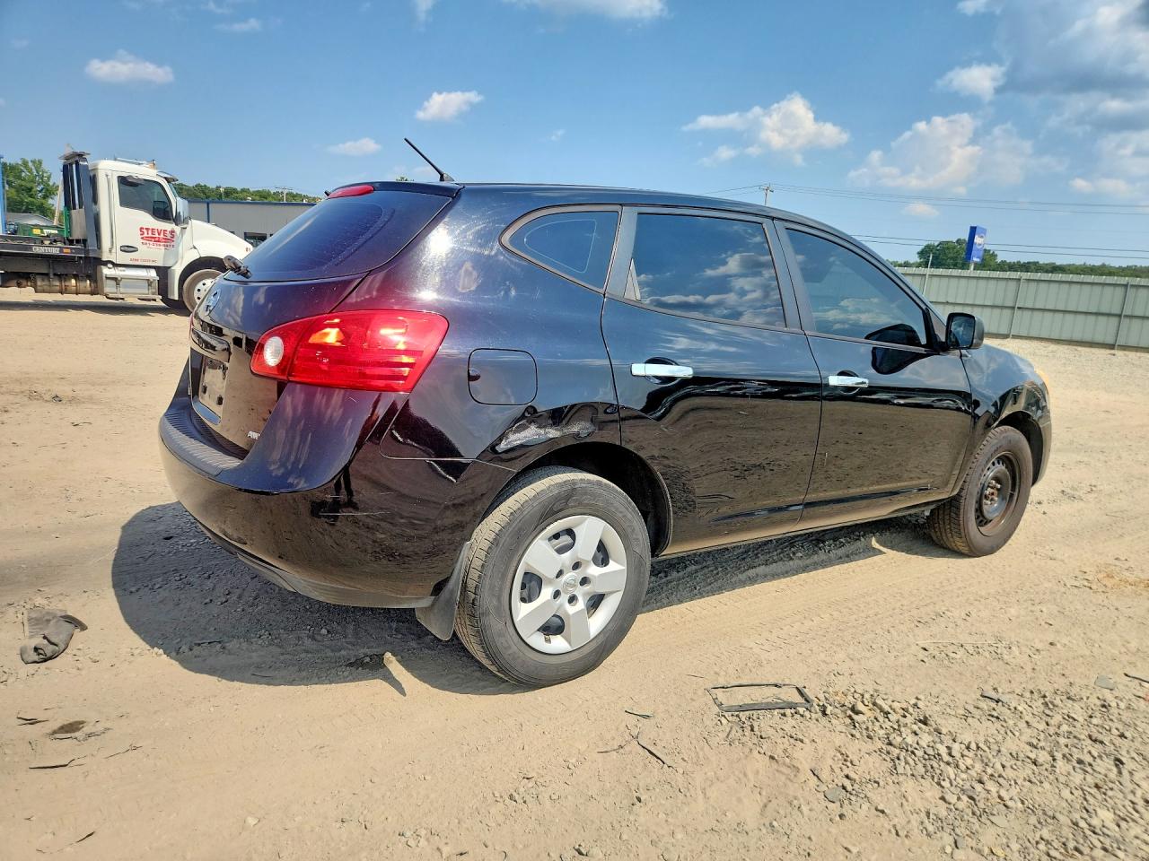 2010 Nissan Rogue S Черный vin: JN8AS5MV5AW121563
