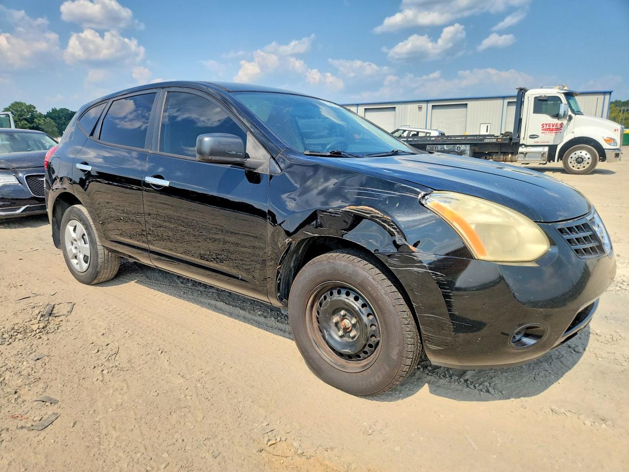 2010 Nissan Rogue S Черный vin: JN8AS5MV5AW121563