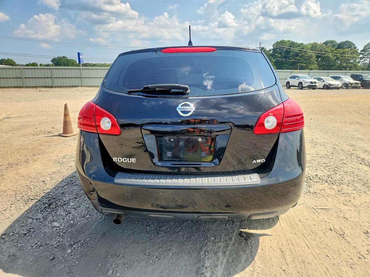 2010 Nissan Rogue S Черный vin: JN8AS5MV5AW121563