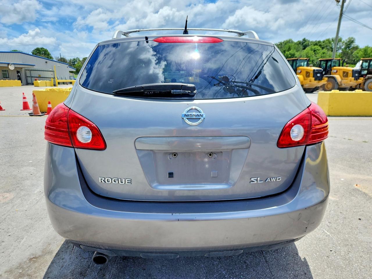 2010 Nissan Rogue Silver vin: JN8AS5MV5AW132448