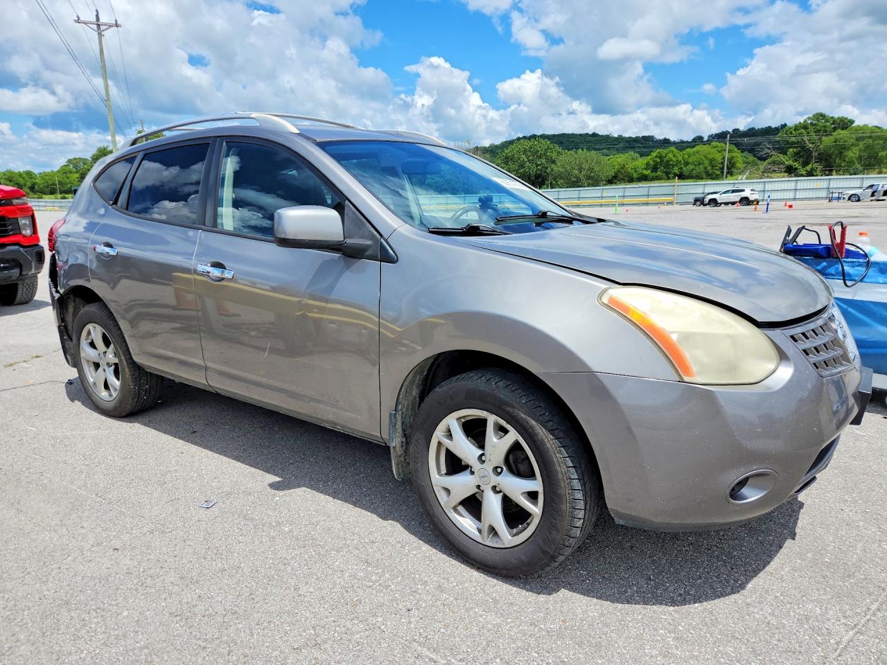 2010 Nissan Rogue Silver vin: JN8AS5MV5AW132448