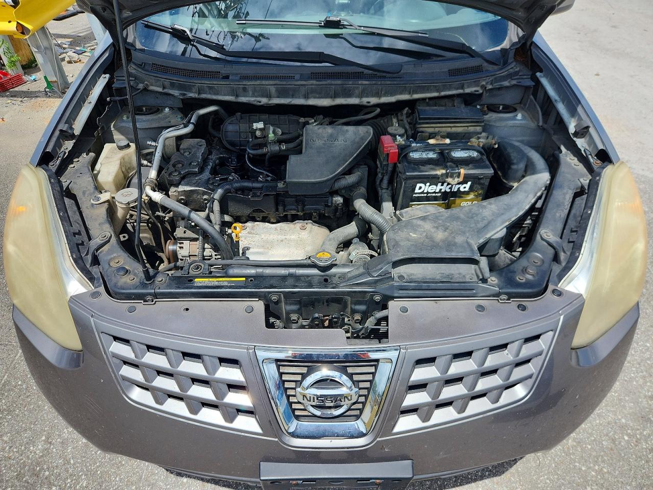 2010 Nissan Rogue Silver vin: JN8AS5MV5AW132448